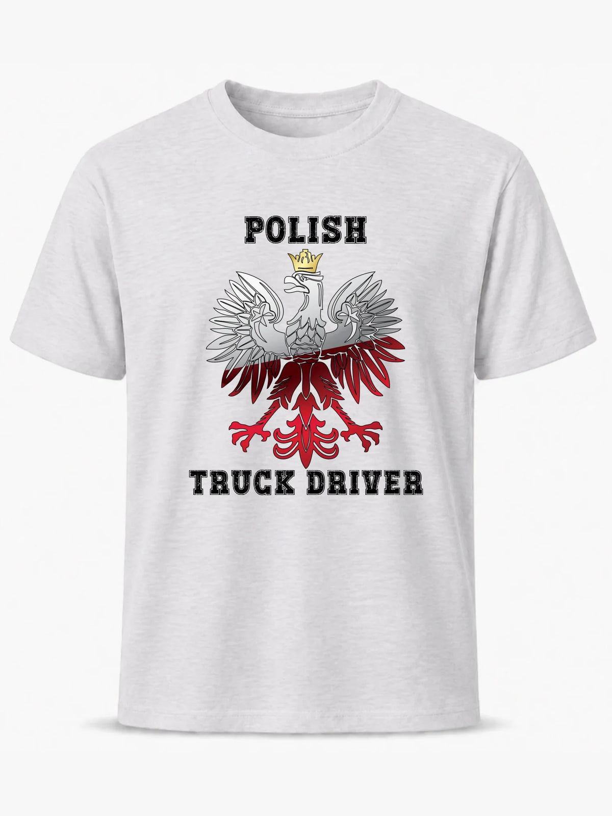 Koszulka męska dla kierowcy ciężarówki - Polish Truck Driver ZKT06