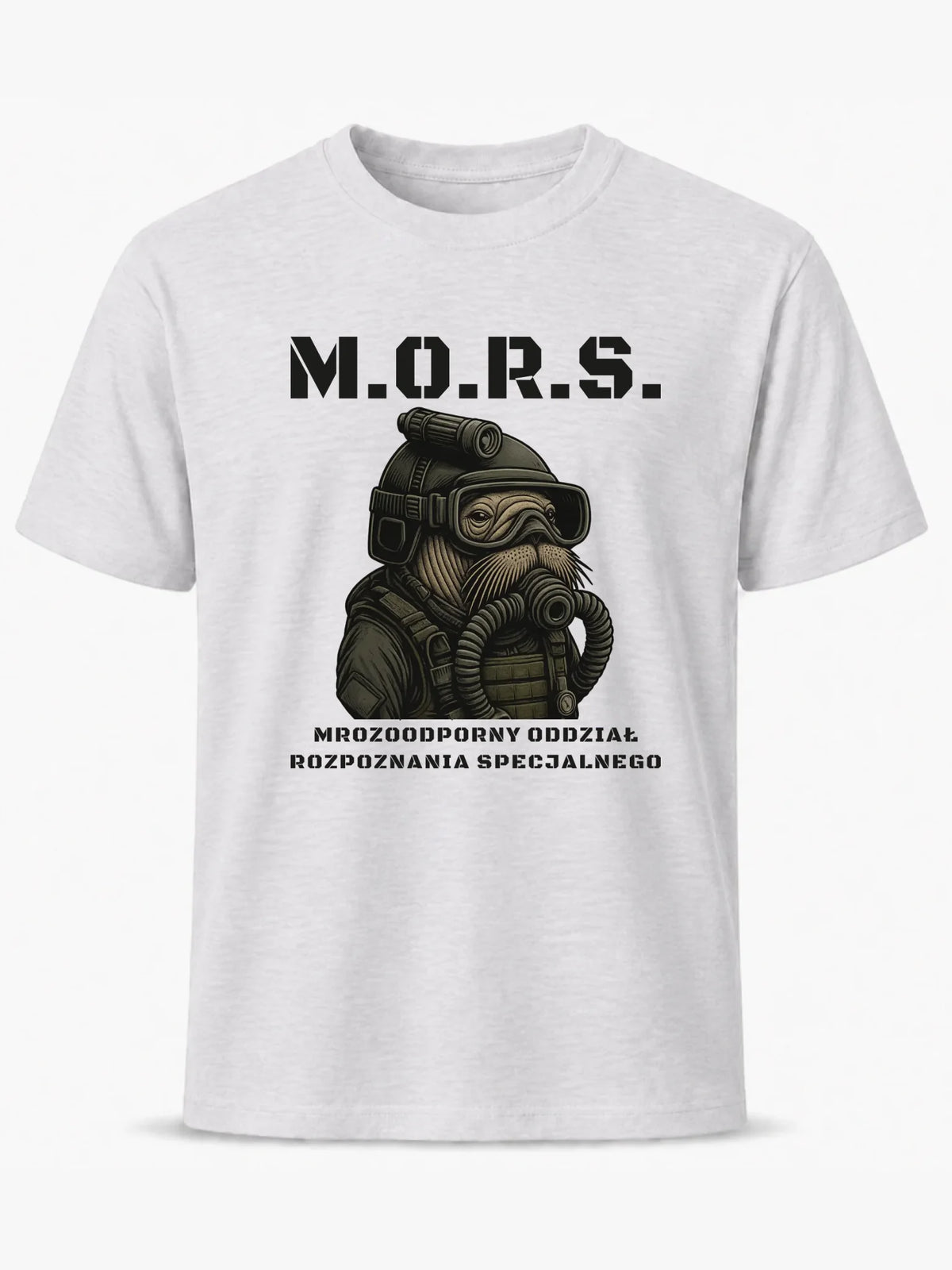 Koszulka męska - prezent dla morsa - M.O.R.S. Mrozoodporny Oddział Rozpoznania Specjalnego HM20