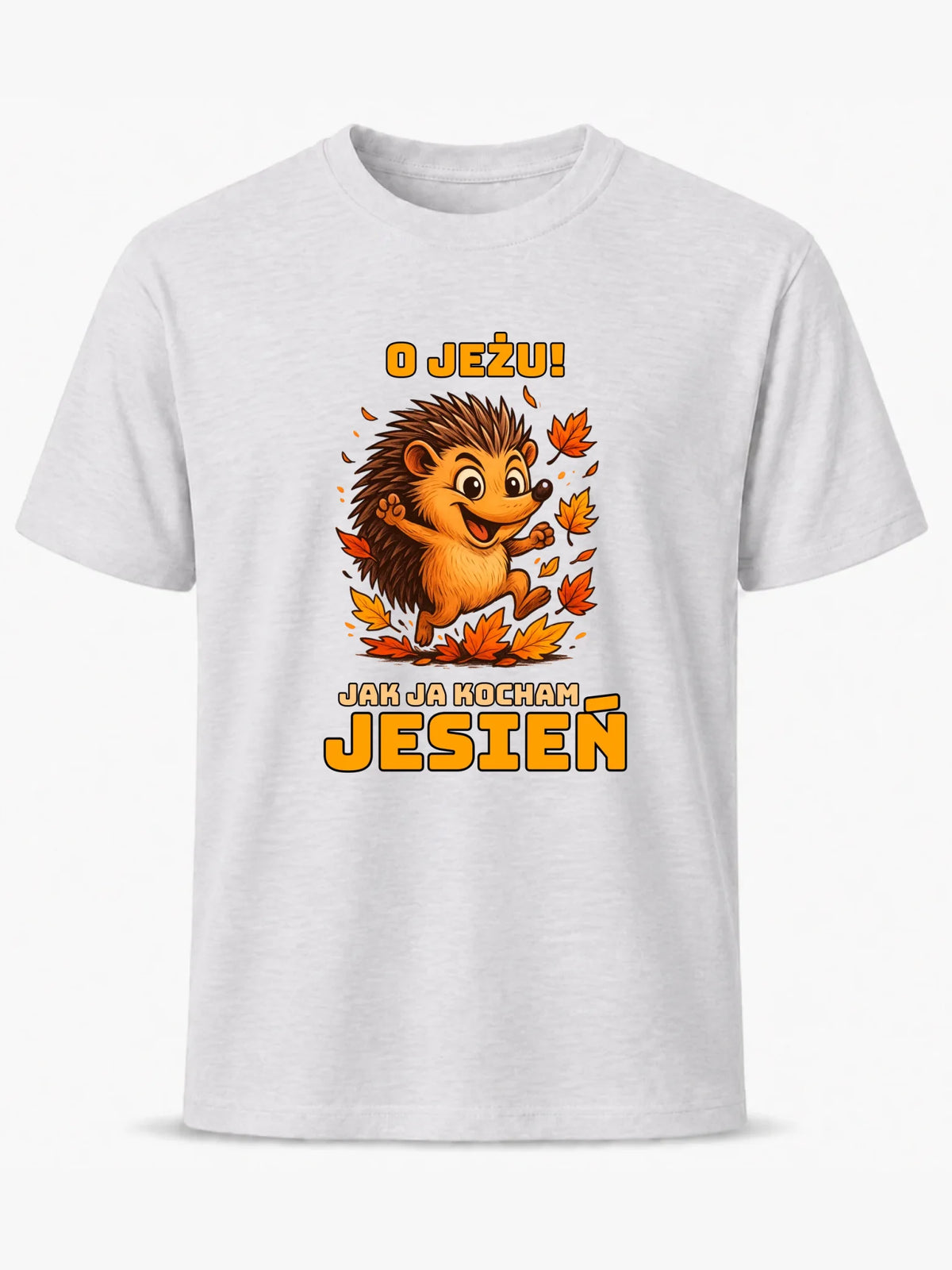 Koszulka męska jesienna - O JEŻU! Jak ja kocham jesień JS31