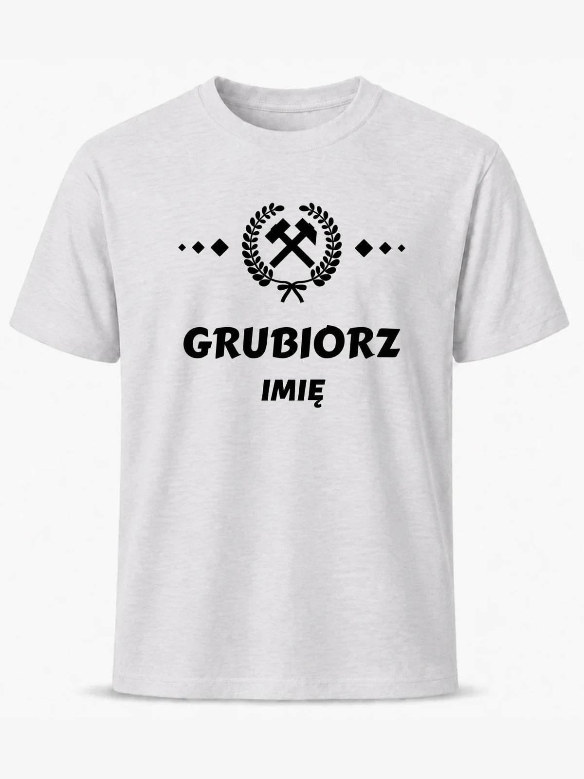 Koszulka męska - prezent dla górnika - Grubiorz - personalizowana G03
