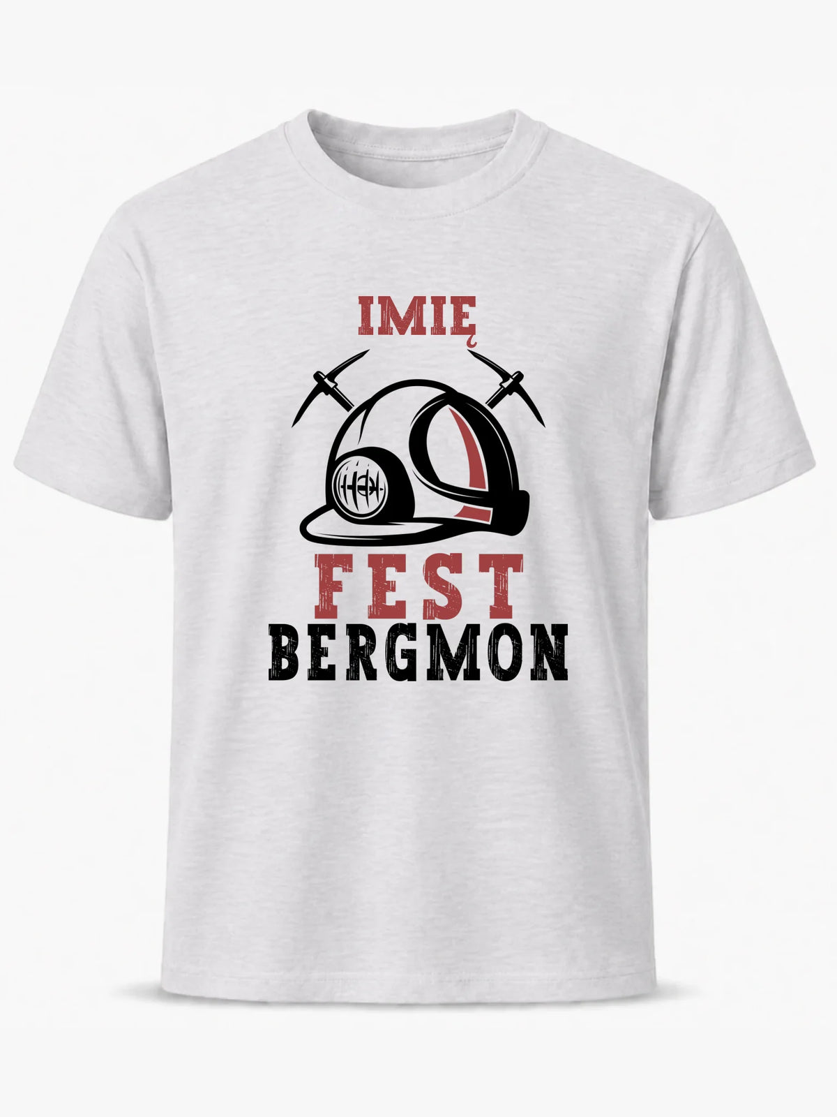 Koszulka męska - prezent dla górnika - Fest bergmon - personalizowana G07