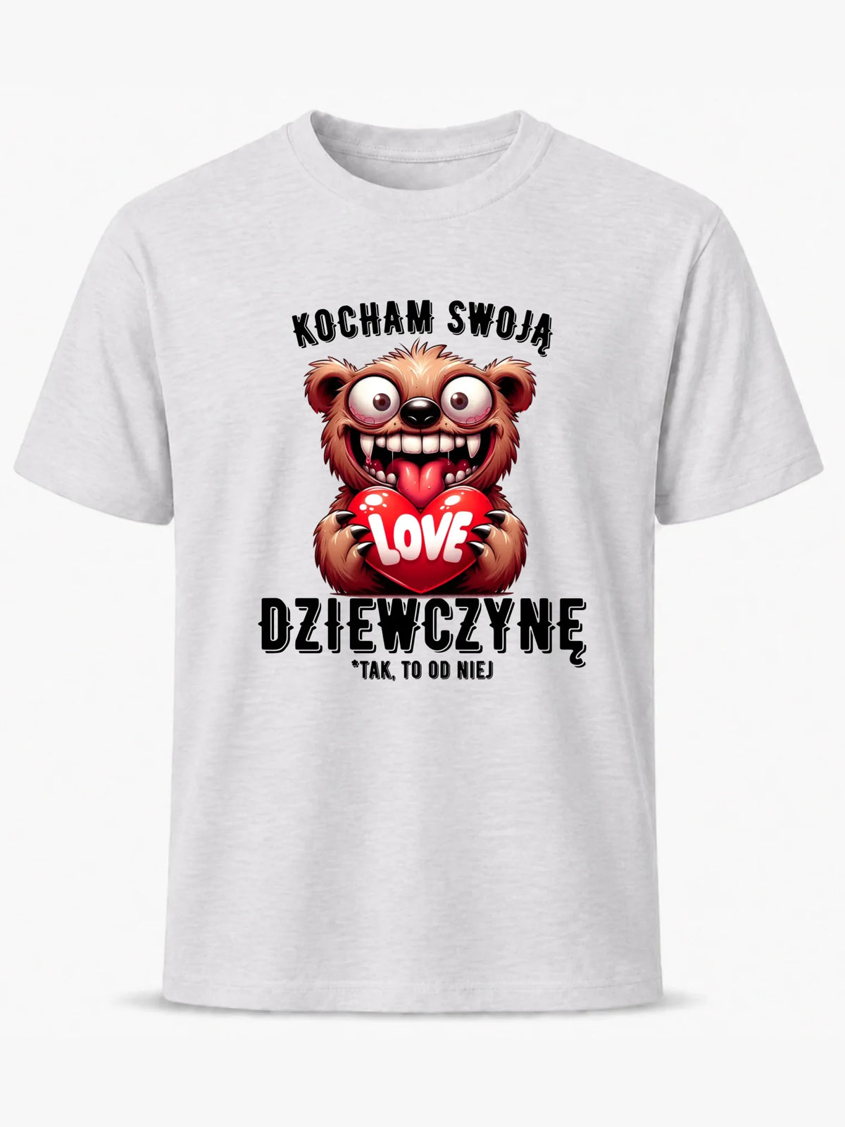 Koszulka męska dla chłopaka - Kocham swoją dziewczynę W30