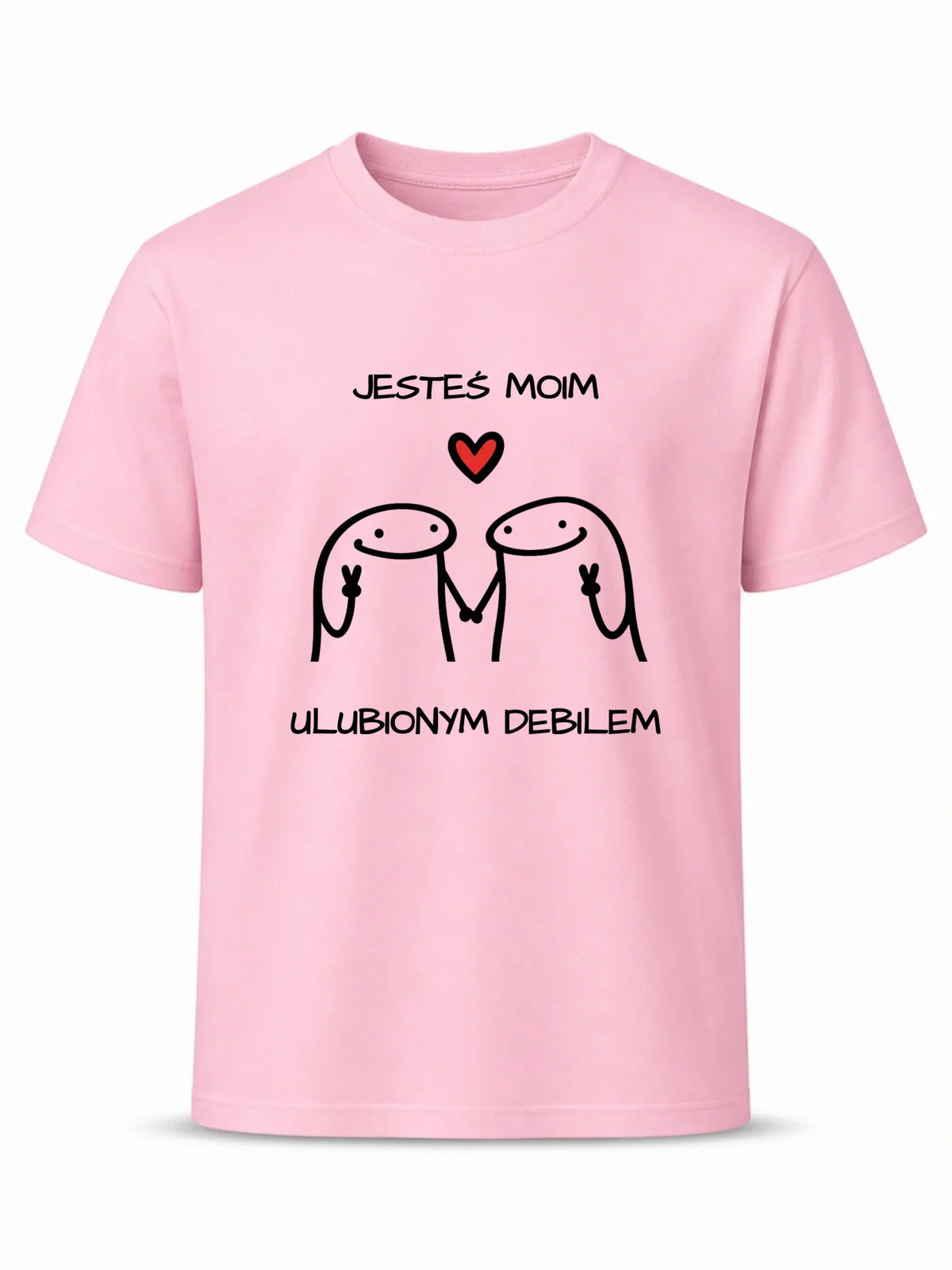Koszulka męska - Jesteś moim ulubionym debilem W78