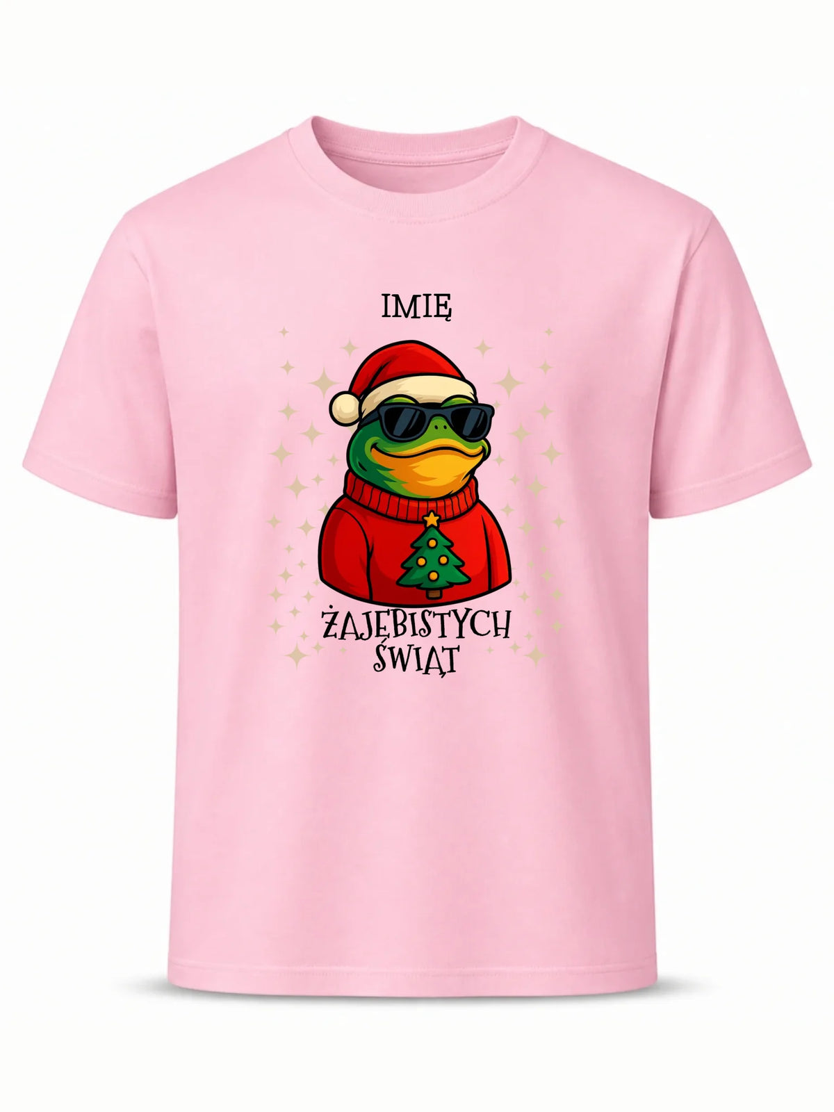 Koszulka męska świąteczna - Żajebistych Świąt - personalizowana BN144