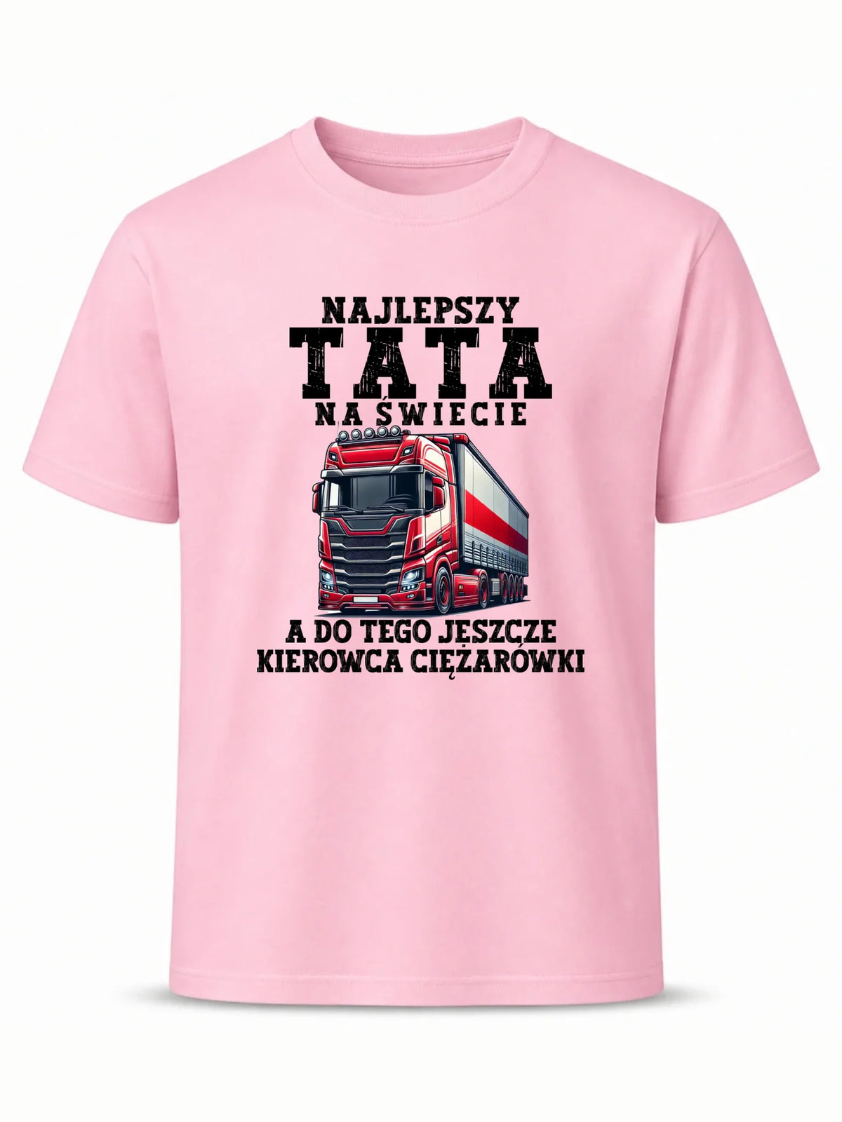 Koszulka męska - Najlepszy tata, a do tego kierowca ciężarówki ZKT09