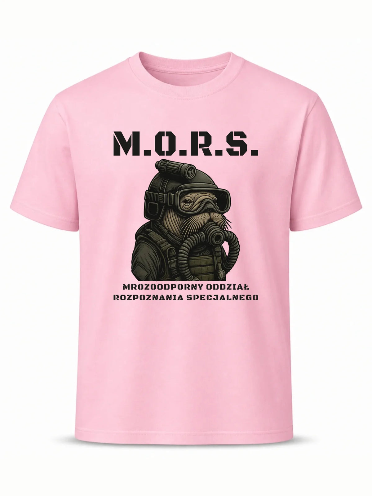 Koszulka męska - prezent dla morsa - M.O.R.S. Mrozoodporny Oddział Rozpoznania Specjalnego HM20