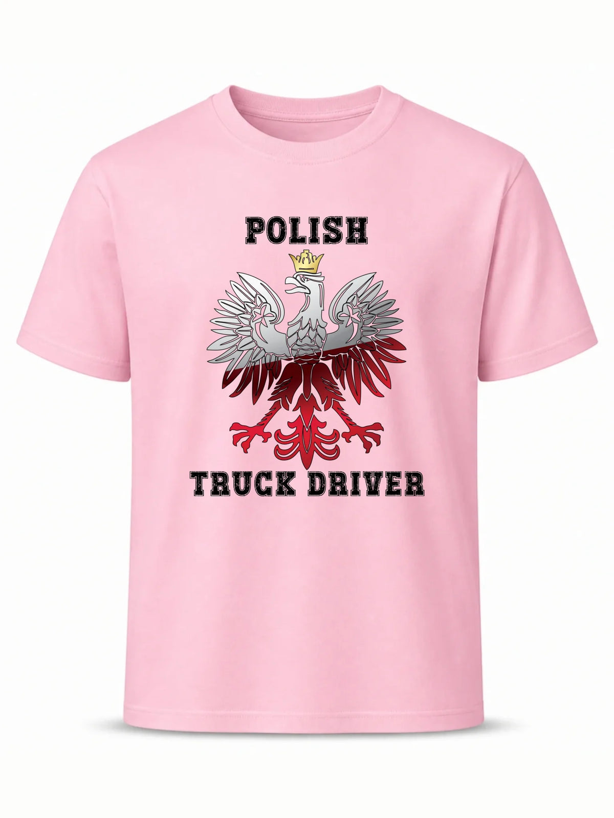 Koszulka męska dla kierowcy ciężarówki - Polish Truck Driver ZKT06