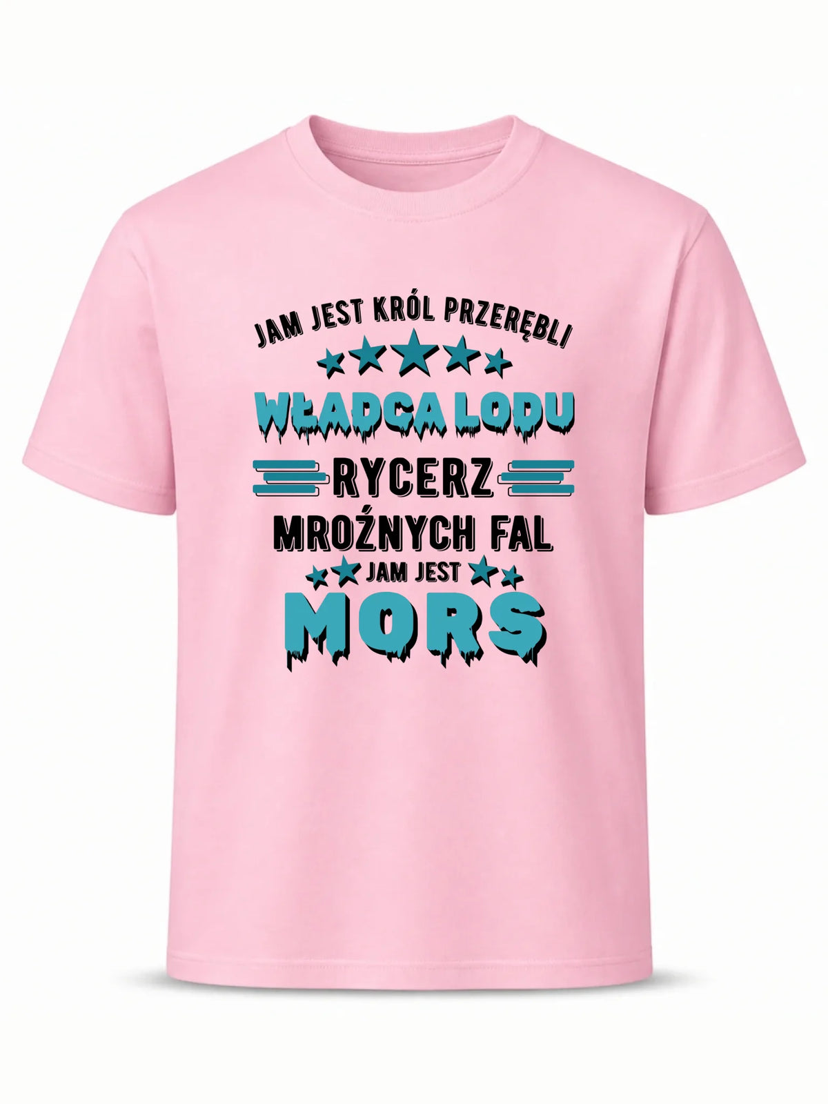 Koszulka męska - prezent dla morsa - Jam jest Król przerębli Jam jest mors HM13