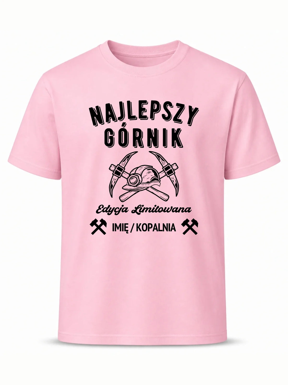Koszulka męska - prezent dla górnika - Najlepszy górnik - personalizowana G27