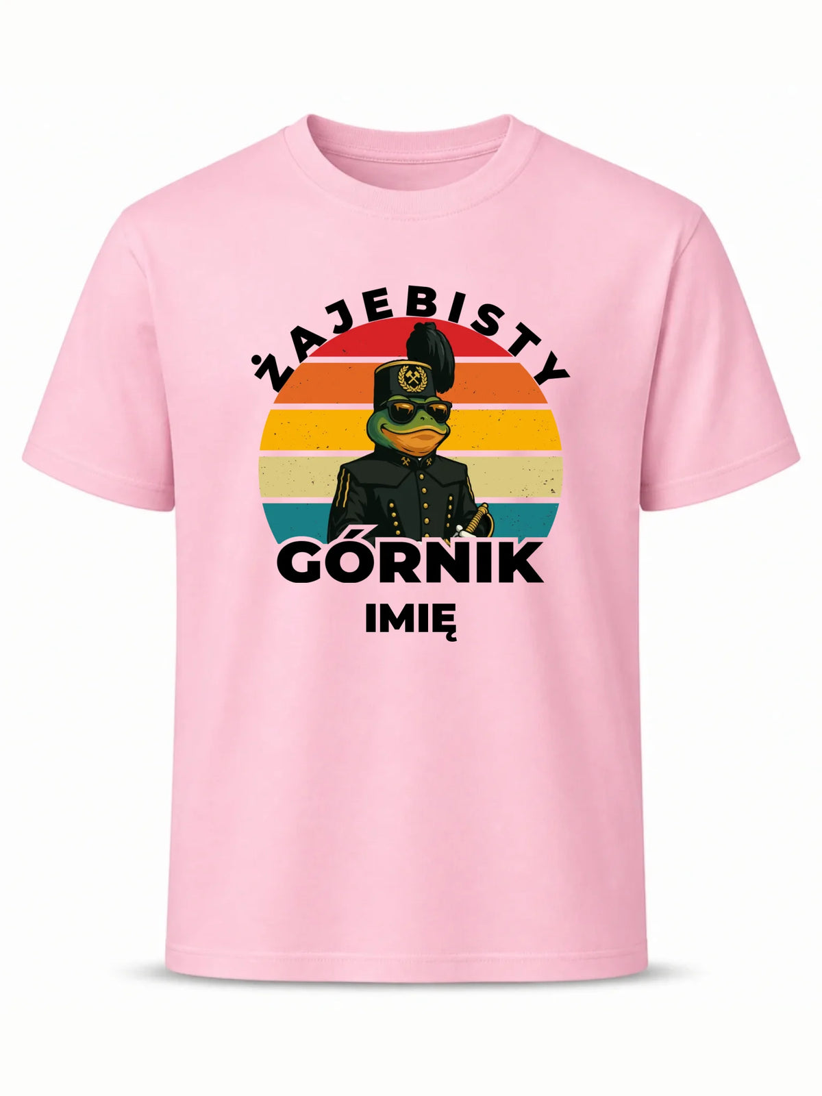 Koszulka męska - prezent dla górnika - Żajebisty górnik - personalizowana G19
