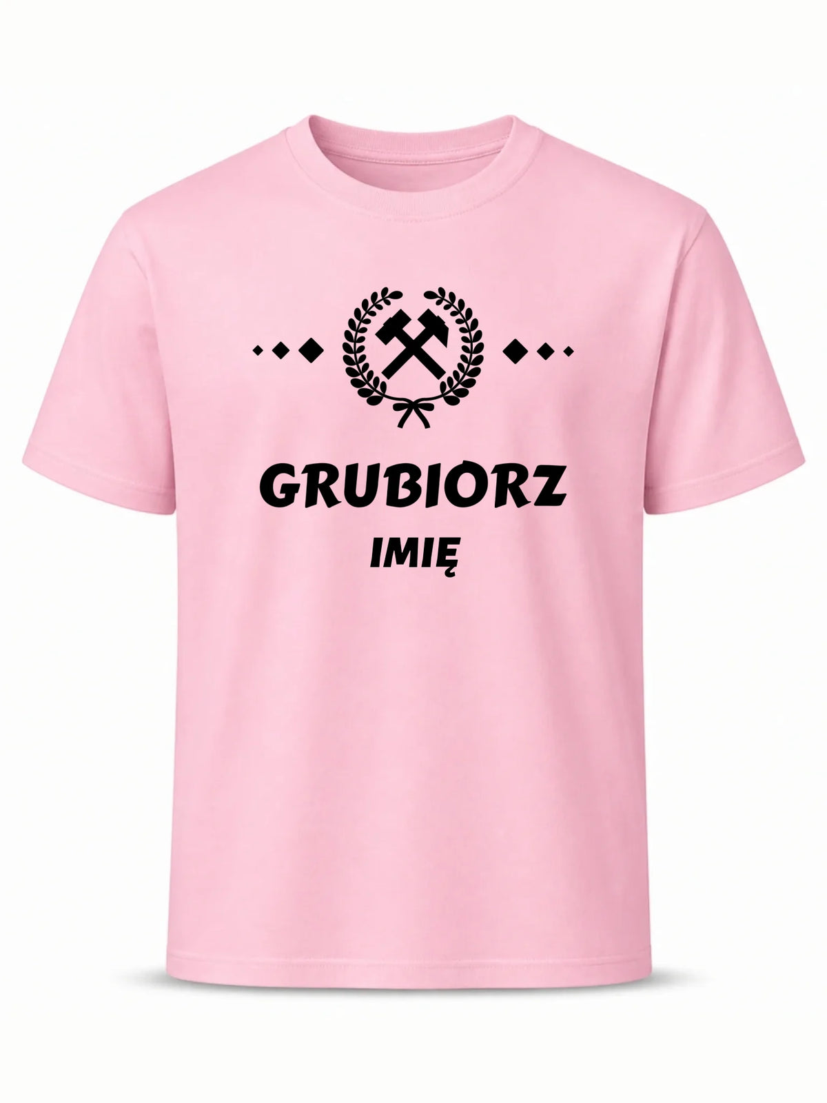 Koszulka męska - prezent dla górnika - Grubiorz - personalizowana G03