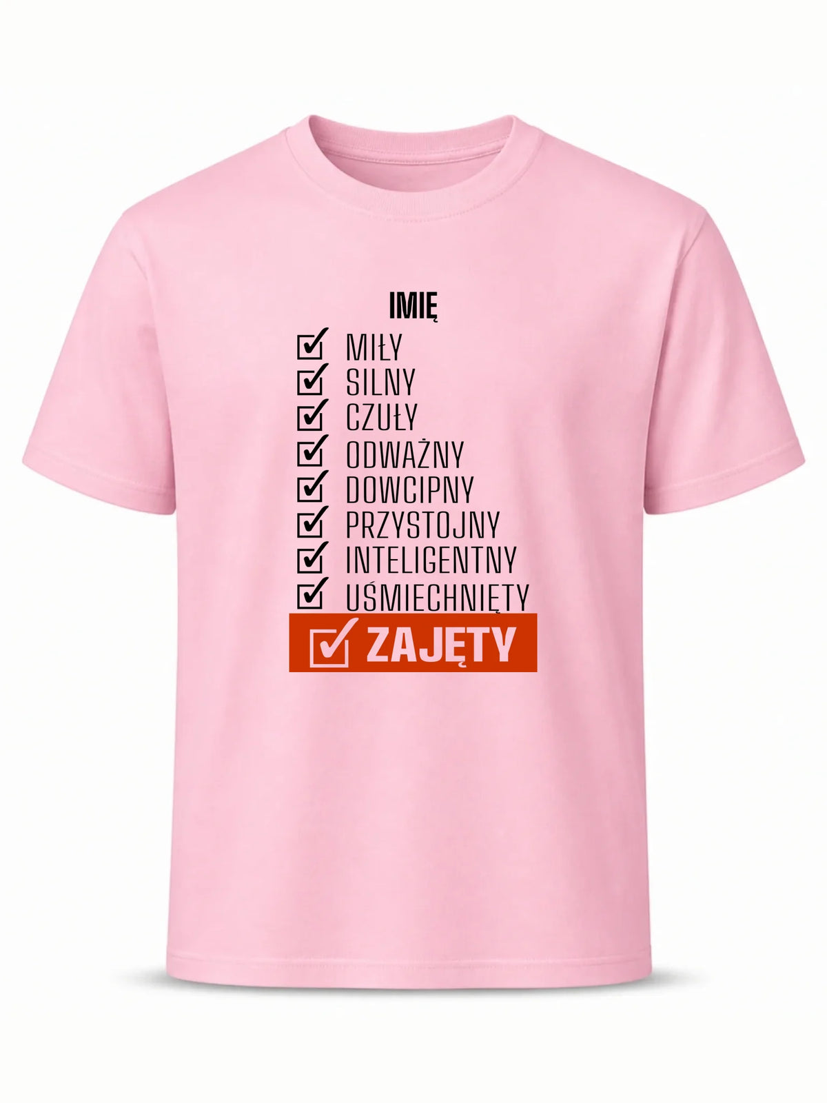 Koszulka męska - Zajęty prezent dla chłopaka męża narzeczonego - personalizowana DCH05