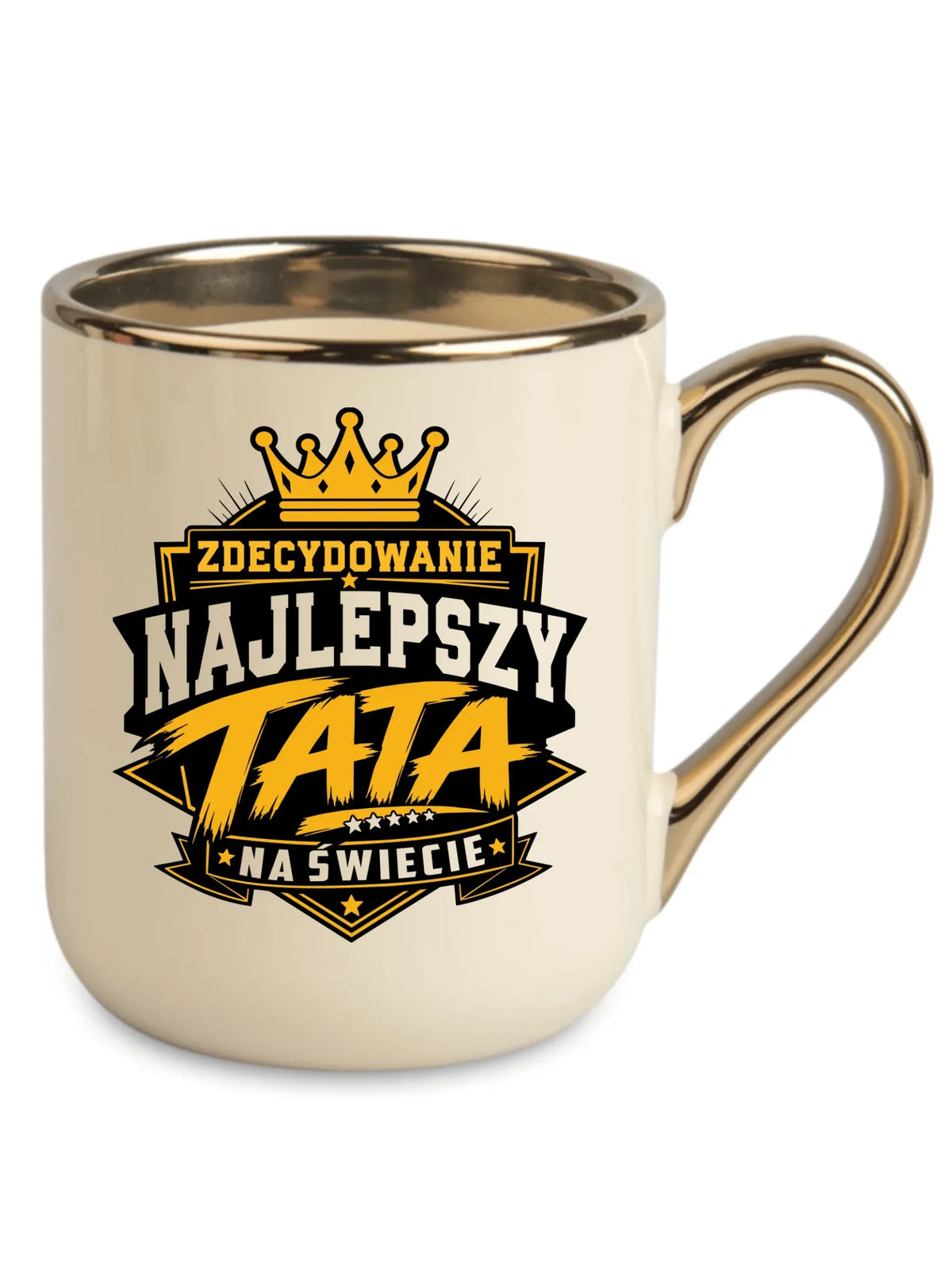 Kubek elegant dla taty - Zdecydowanie najlepszy tata na Świecie DT25