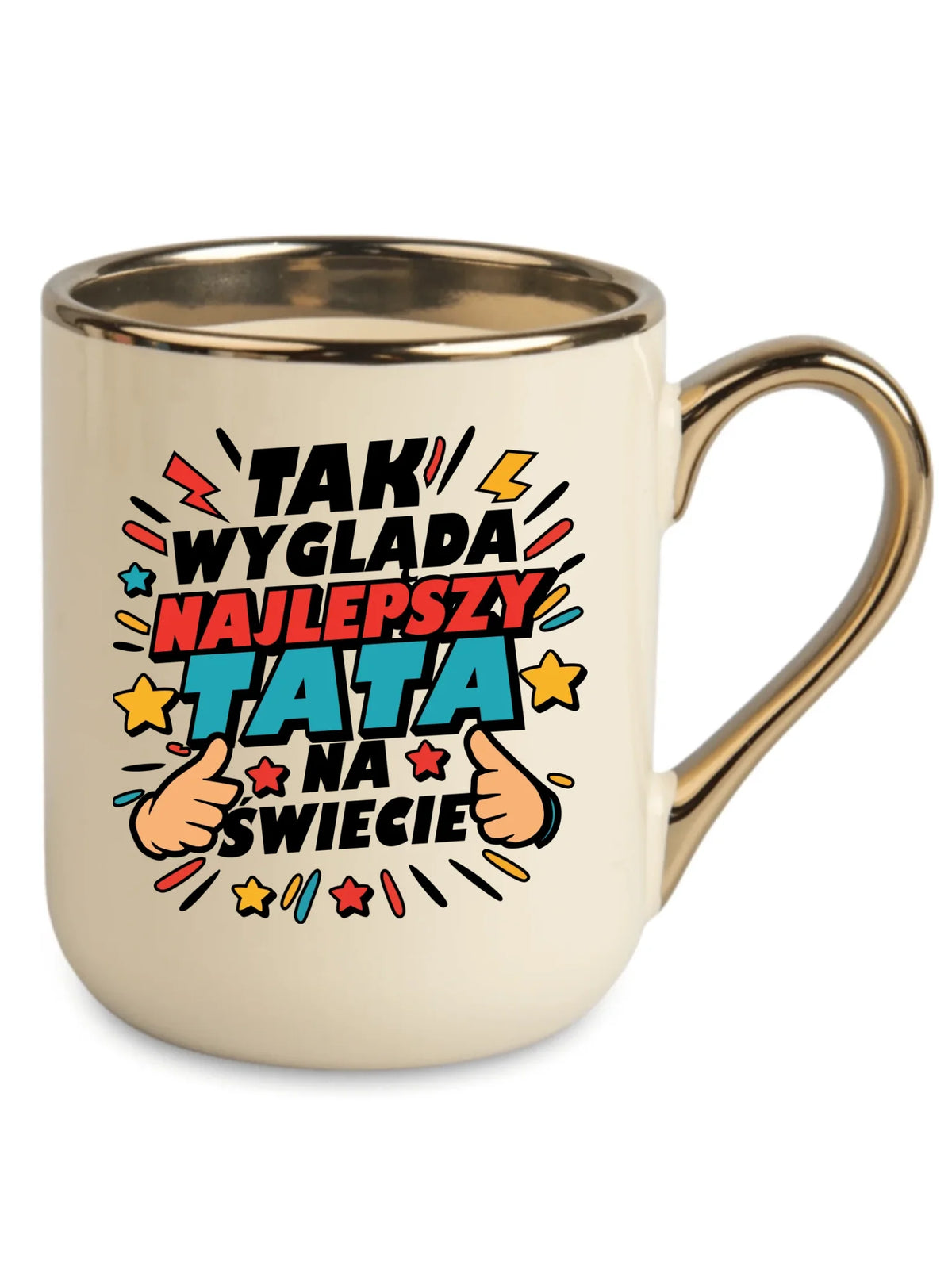 Kubek elegant dla taty - Tak wygląda najlepszy tata na świecie DT08