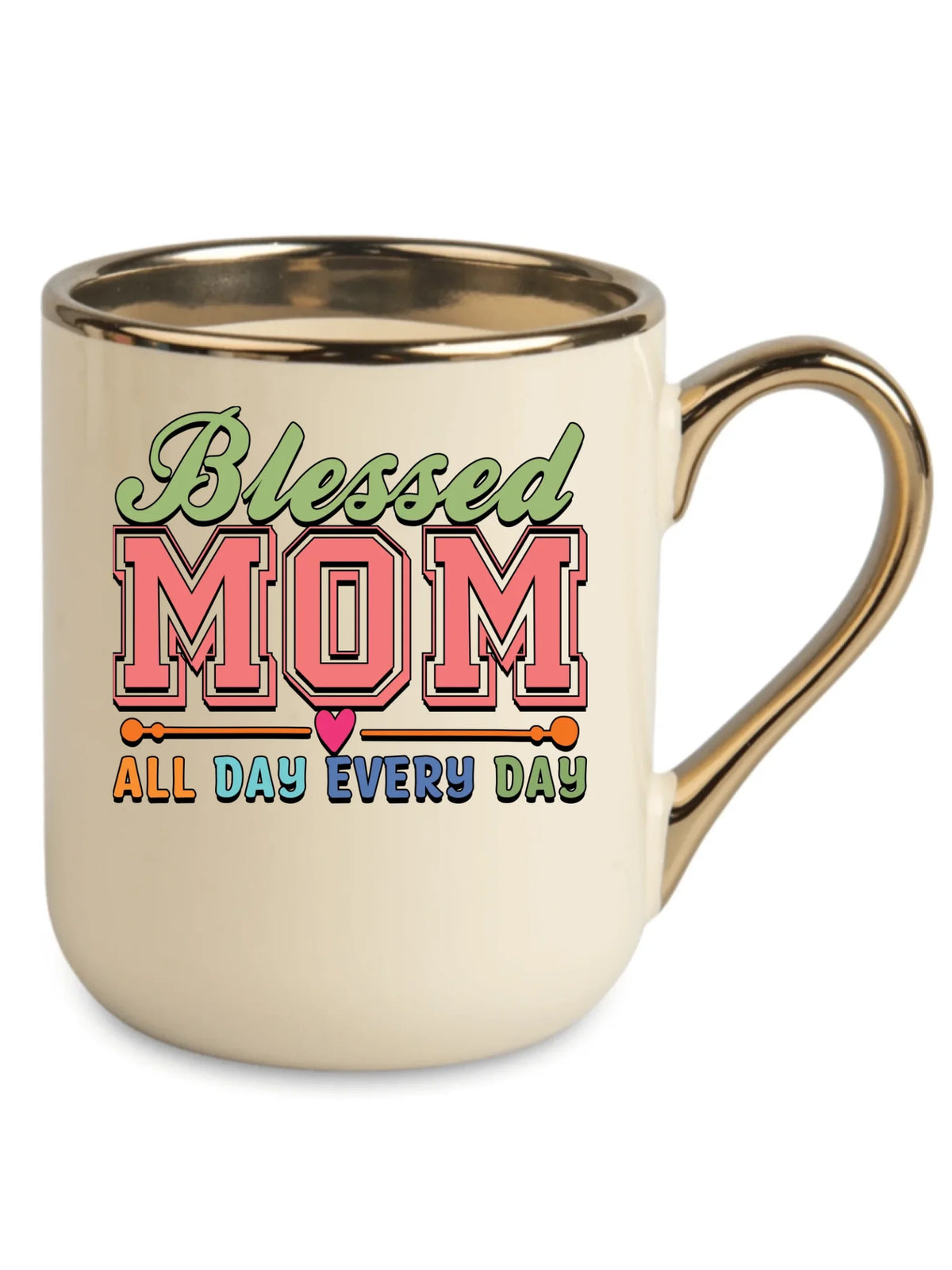 Kubek elegant dla mamy - Blessed mom all day every day DM36