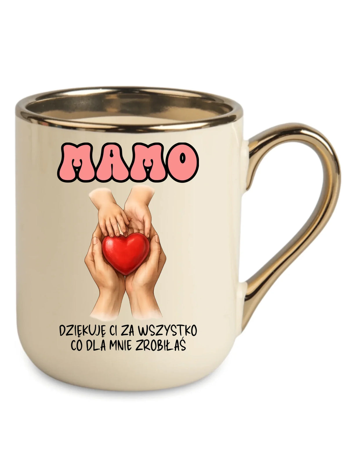 Kubek elegant dla mamy - Dziękuję Ci za wszystko DM11