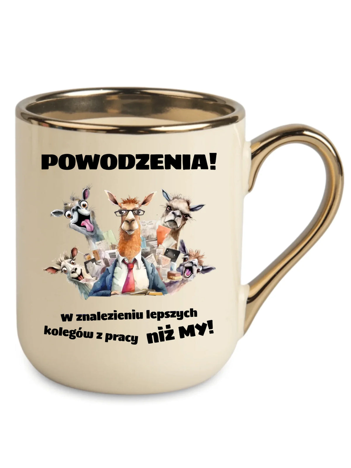 Kubek elegant na odejście z pracy - Powodzenia w znalezieniu lepszych kolegów OP08