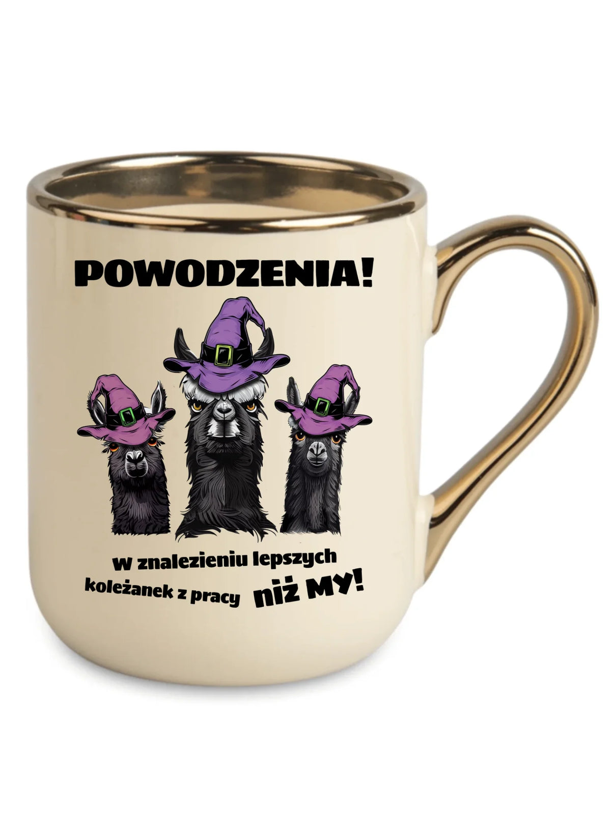 Kubek elegant na odejście z pracy - Powodzenia w znalezieniu lepszych koleżanek OP07