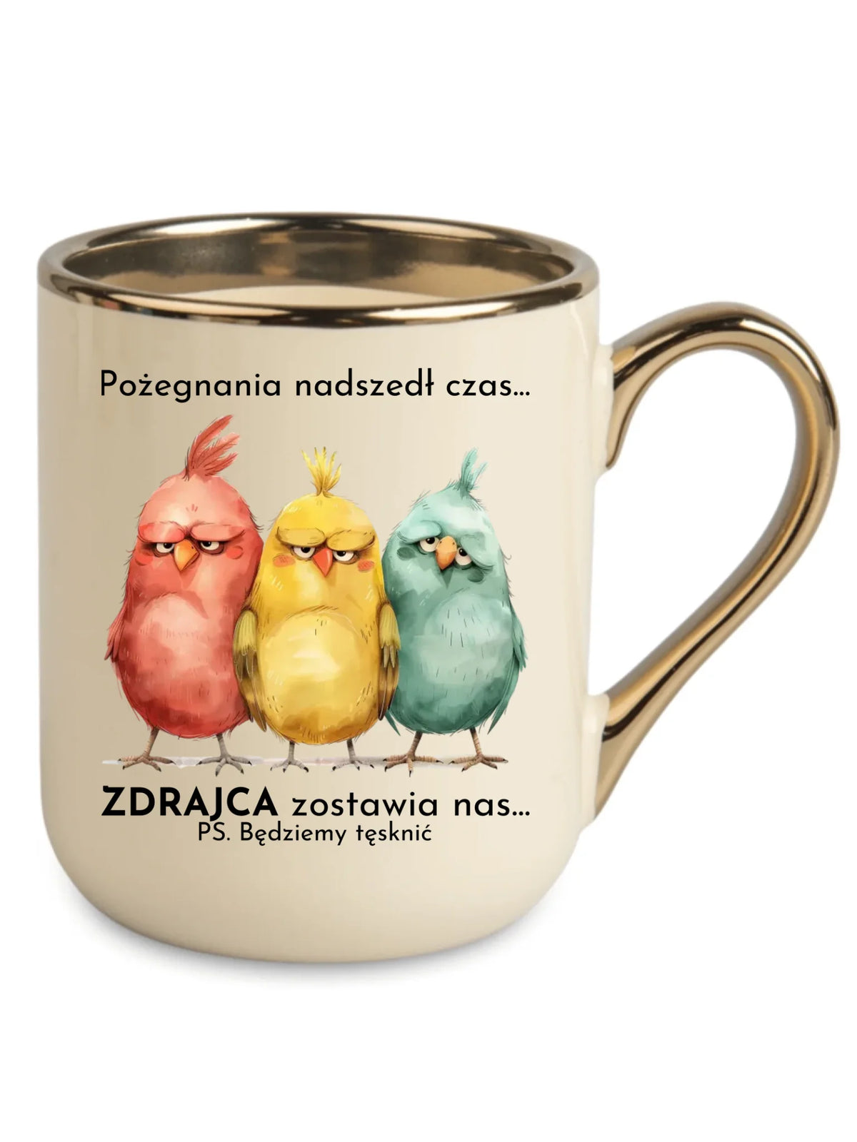 Kubek elegant na odejście z pracy - Pożegnania nadszedł czas OP05