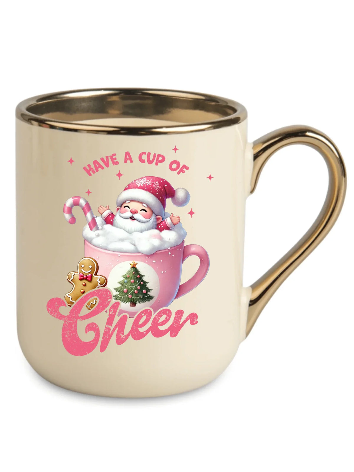 Kubek elegant świąteczny - Have a cup of cheer BN53