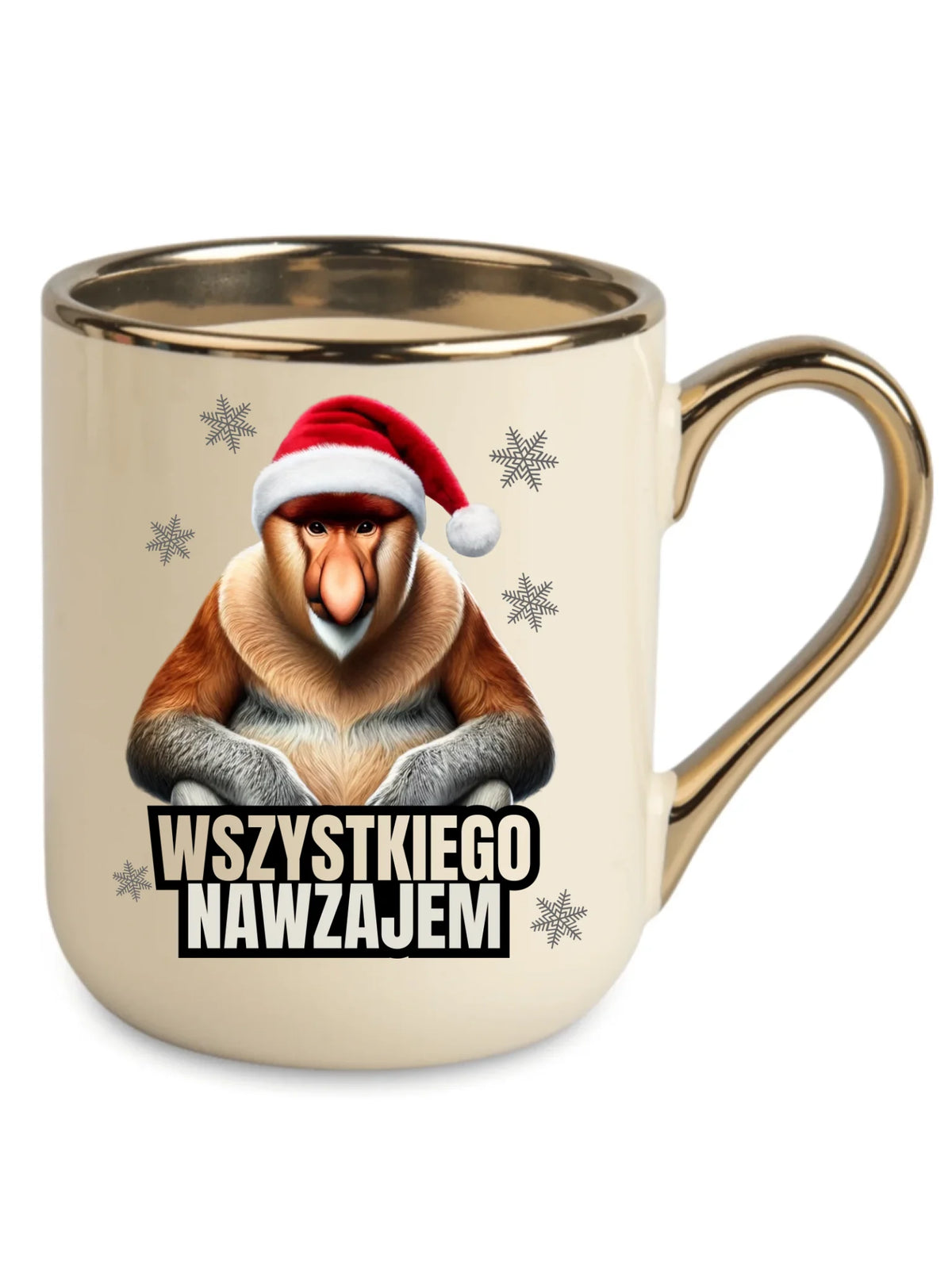 Kubek elegant świąteczny - Janusz Nosacz - Nawzajem BN110