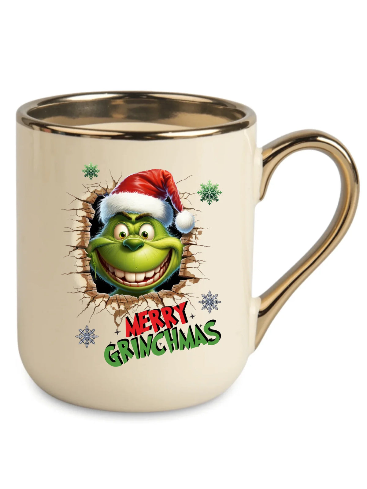 Kubek elegant świąteczny - Grinch - Merry Grinchmas BN113