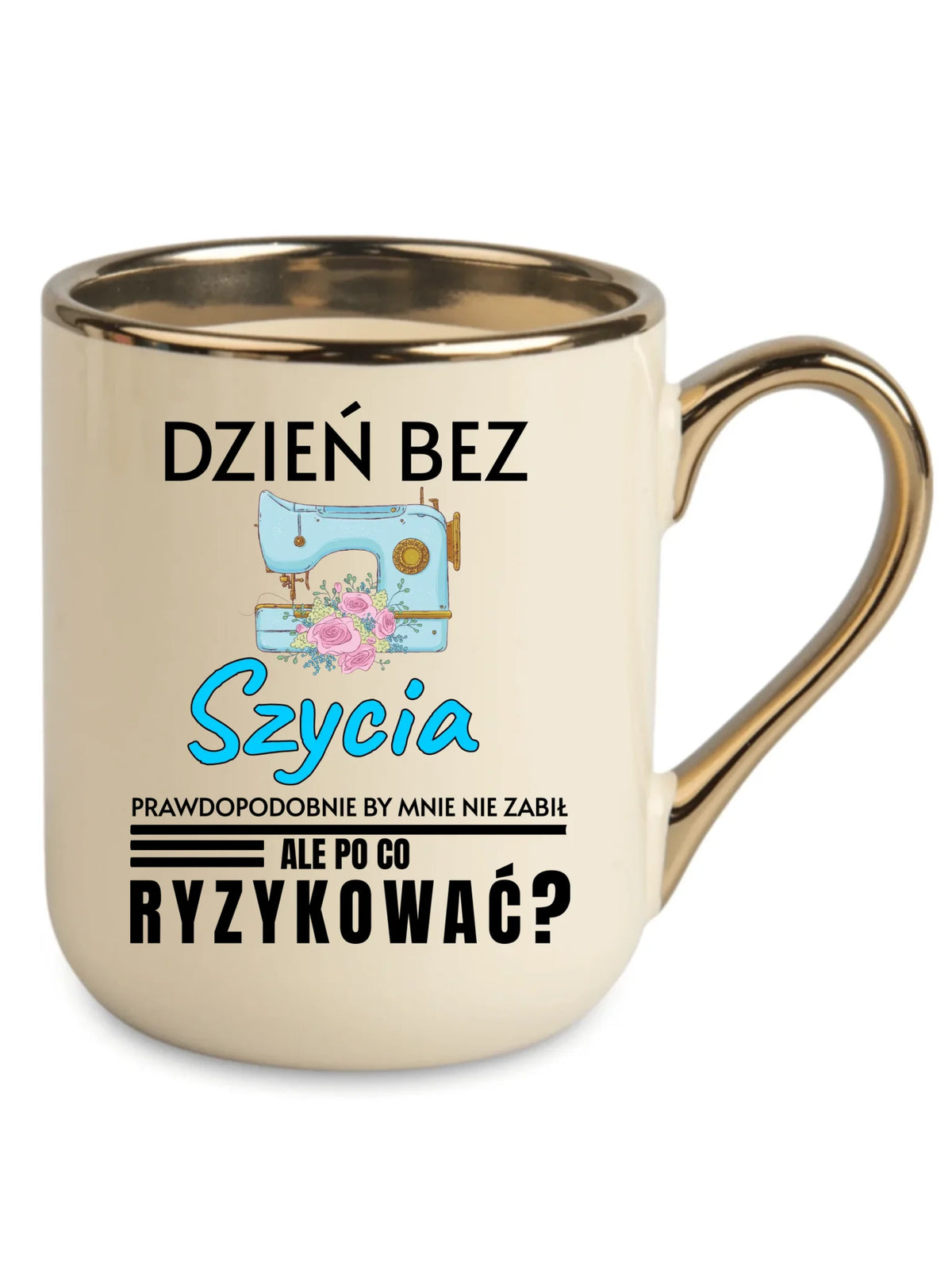 Kubek elegant szyciowy dla krawcowej - Dzień bez szycia HS24