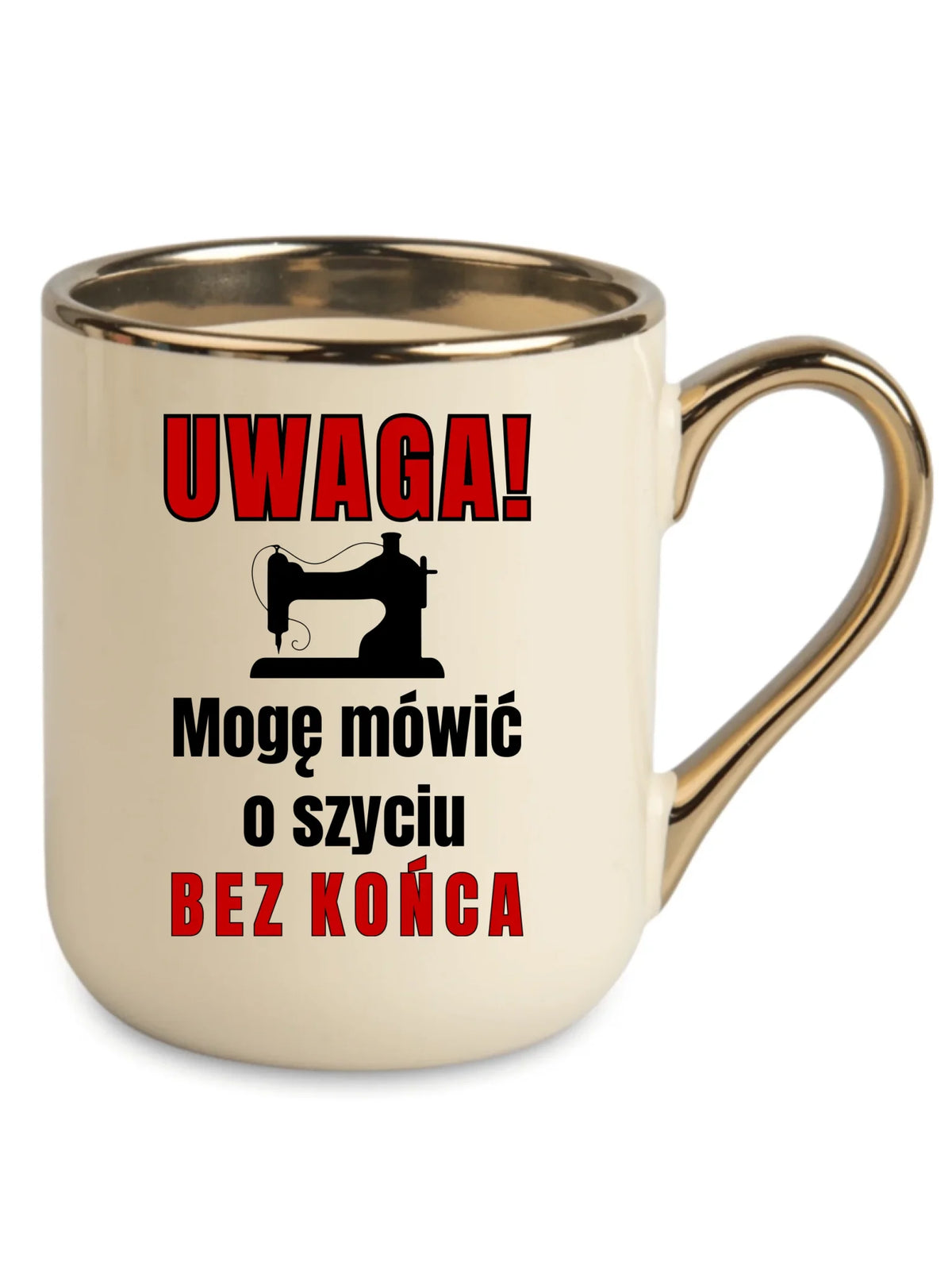 Kubek elegant szyciowy dla krawcowej - Mówić o szyciu bez końca HS19
