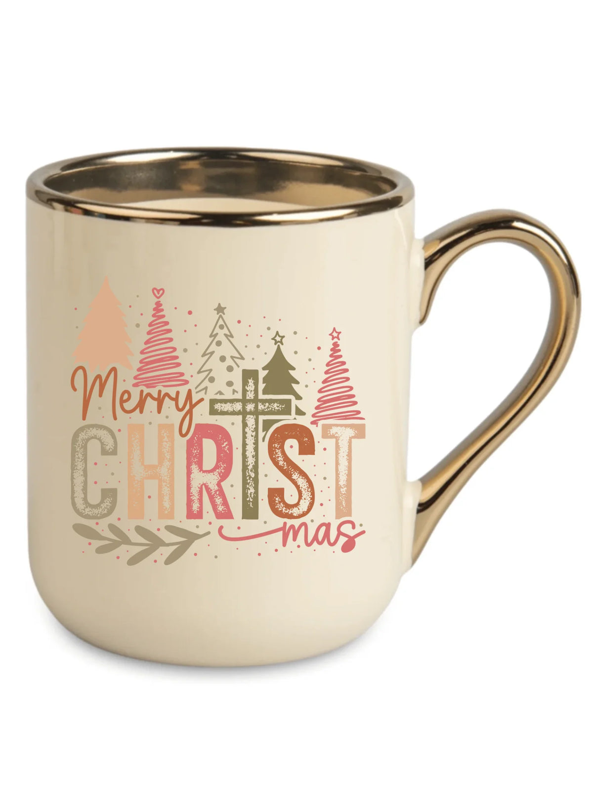 Kubek elegant świąteczny - Merry Christmas BN01