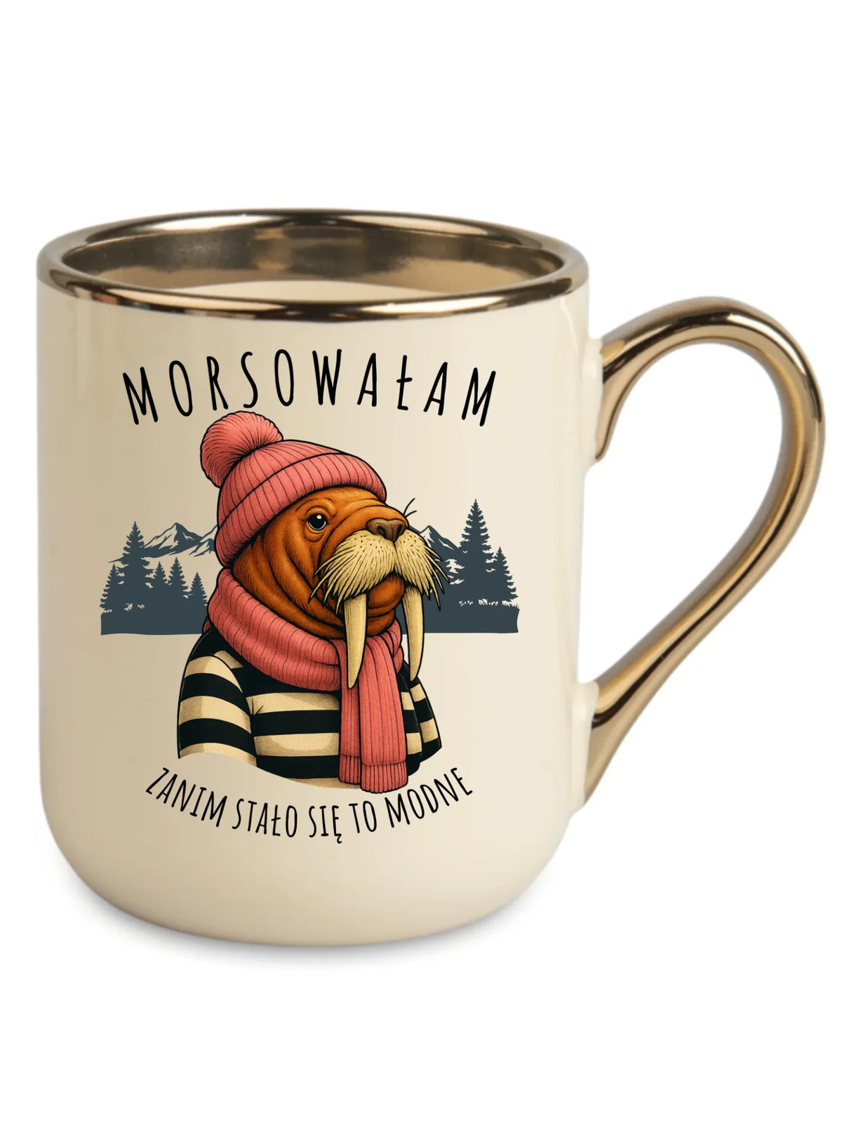 Kubek elegant - prezent dla morsa - Morsowałam zanim stało się to modne - Mors HM21