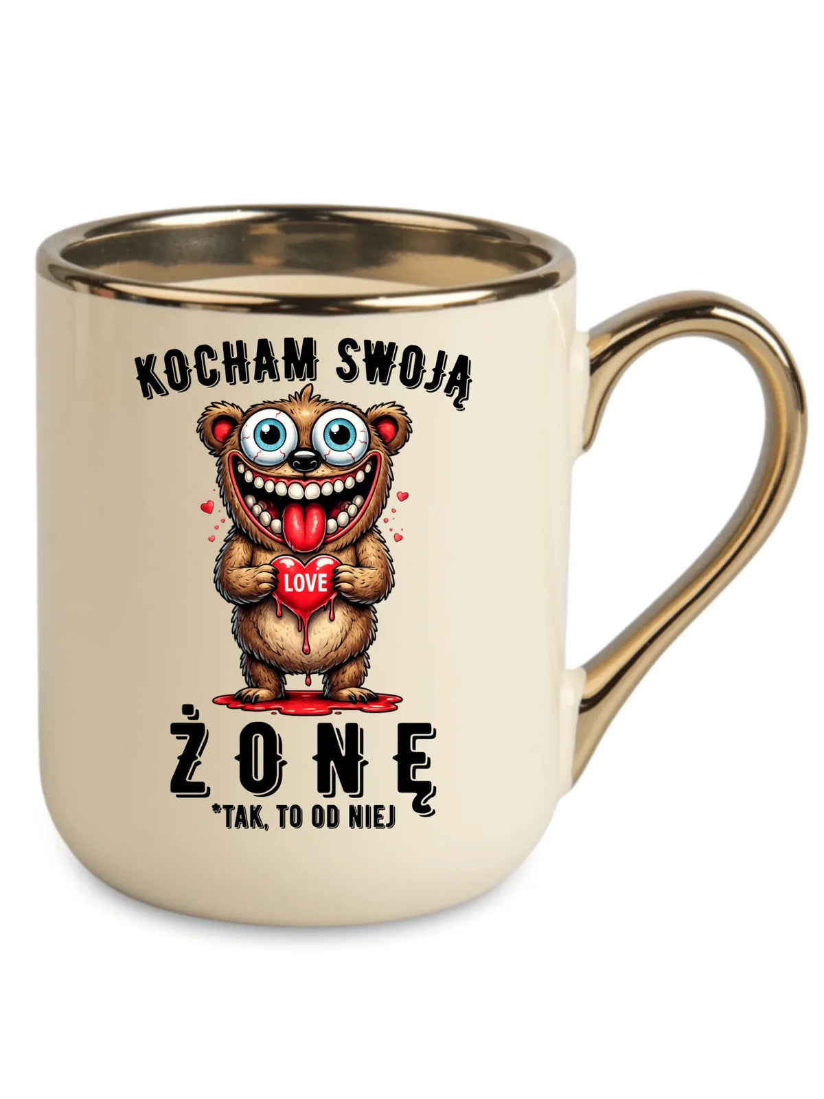 Kubek elegant dla męża - Kocham swoją żonę W23