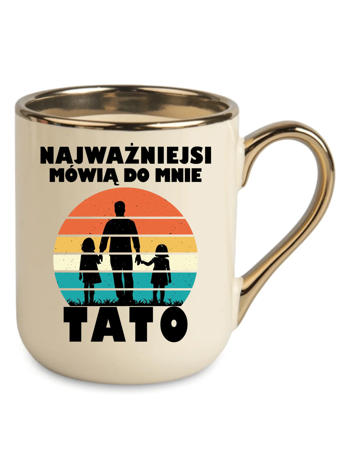 Kubek elegant dla taty - Najważniejsi mówią do mnie tato DT31