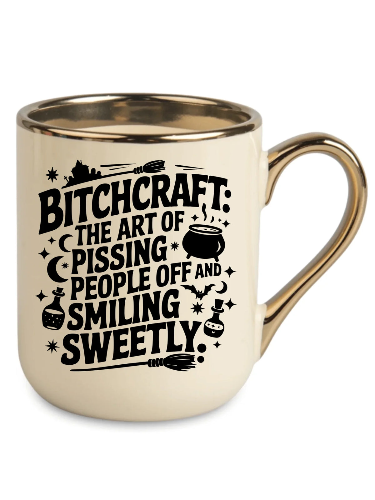 Kubek elegant na Halloween - Bitchcraft HL25