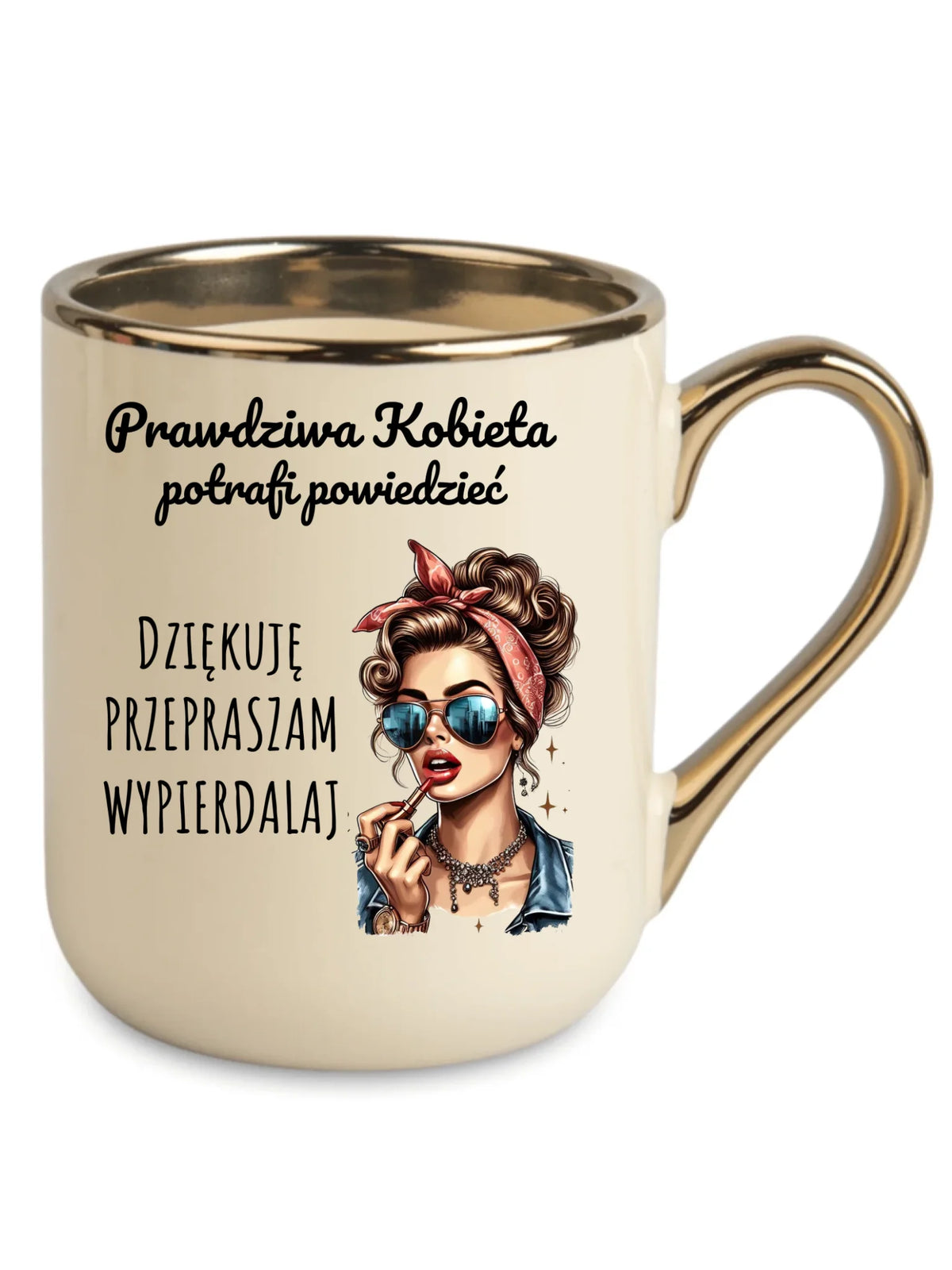 Kubek elegant - Prawdziwa kobieta - bez cenzury DZ15