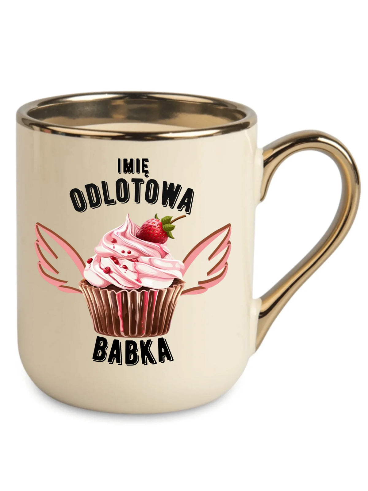 Kubek elegant - Odlotowa babka - personalizowany DZ06