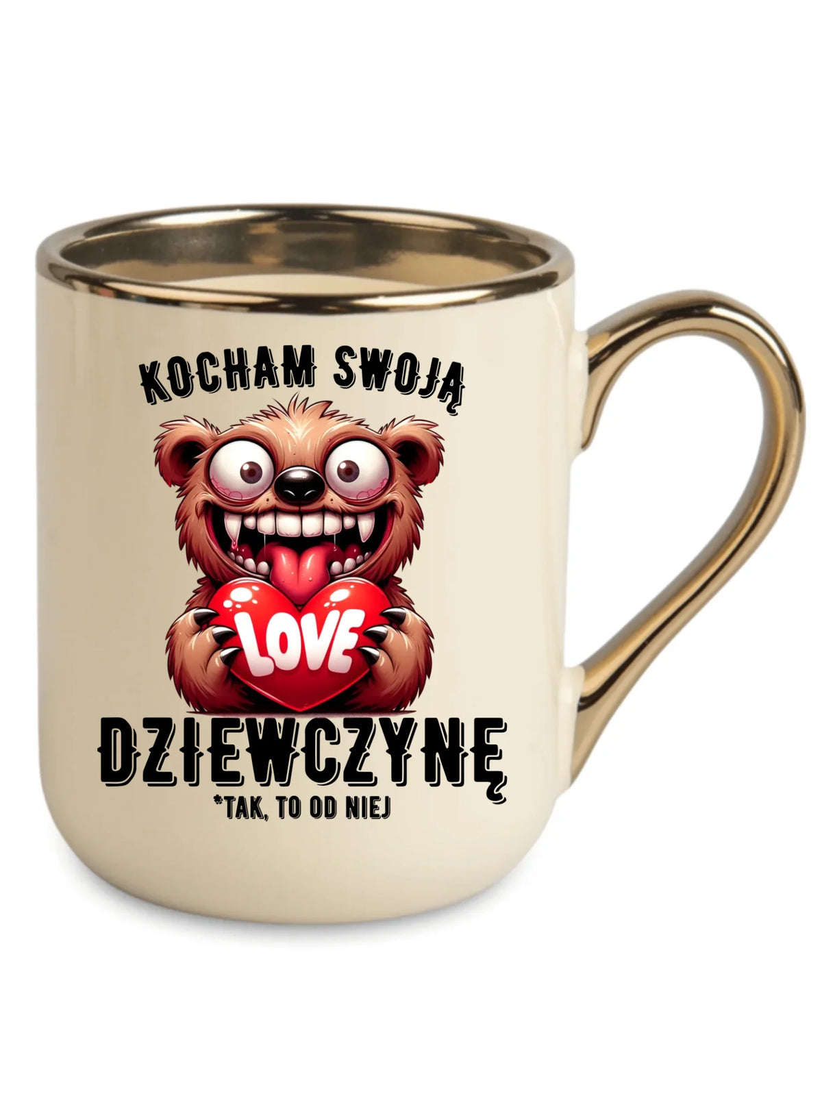 Kubek elegant dla chłopaka - Kocham swoją dziewczynę W30