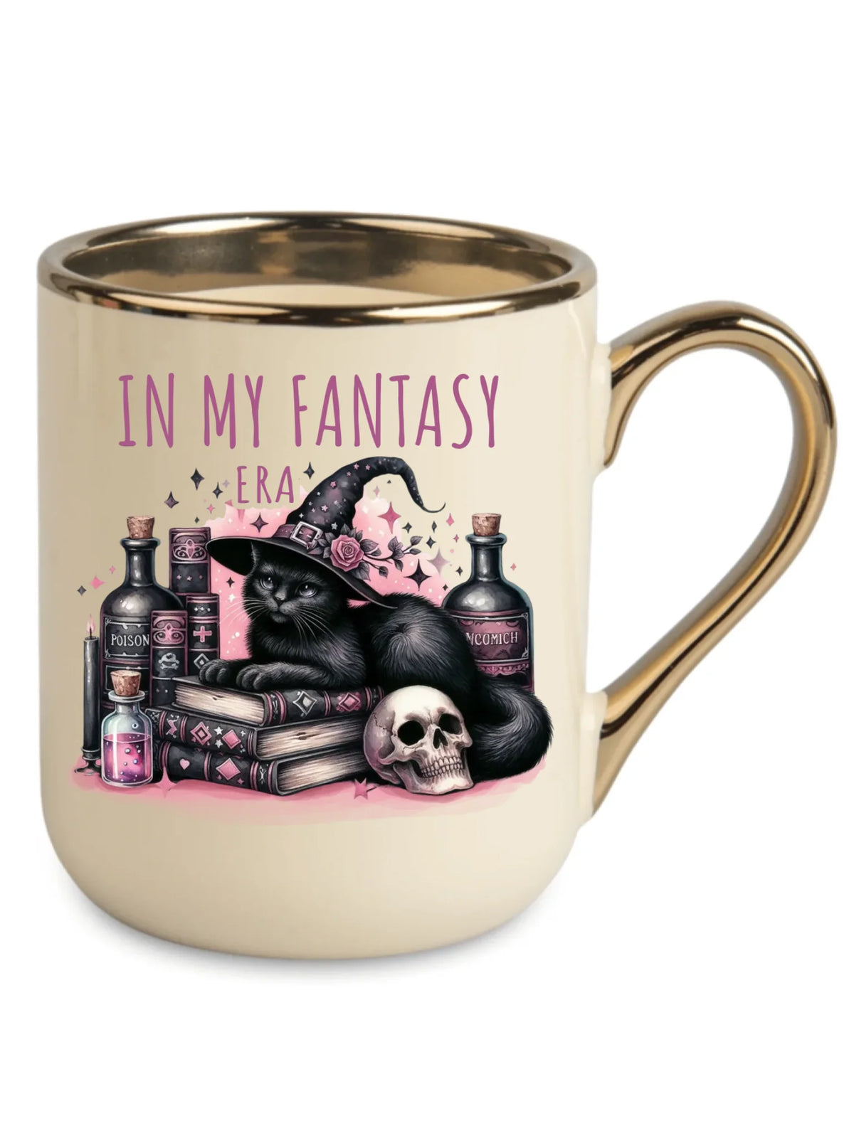 Kubek elegant na Halloween - In my fantasy era HL04