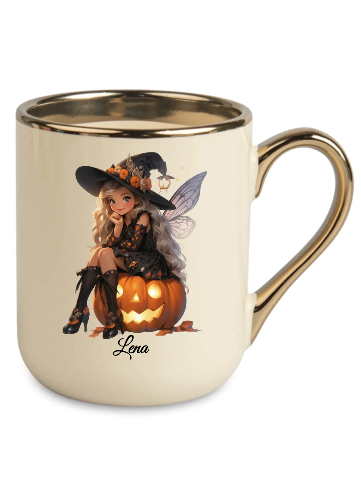 Kubek elegant na Halloween - Wróżka - wybierz postać - personalizowany HL02
