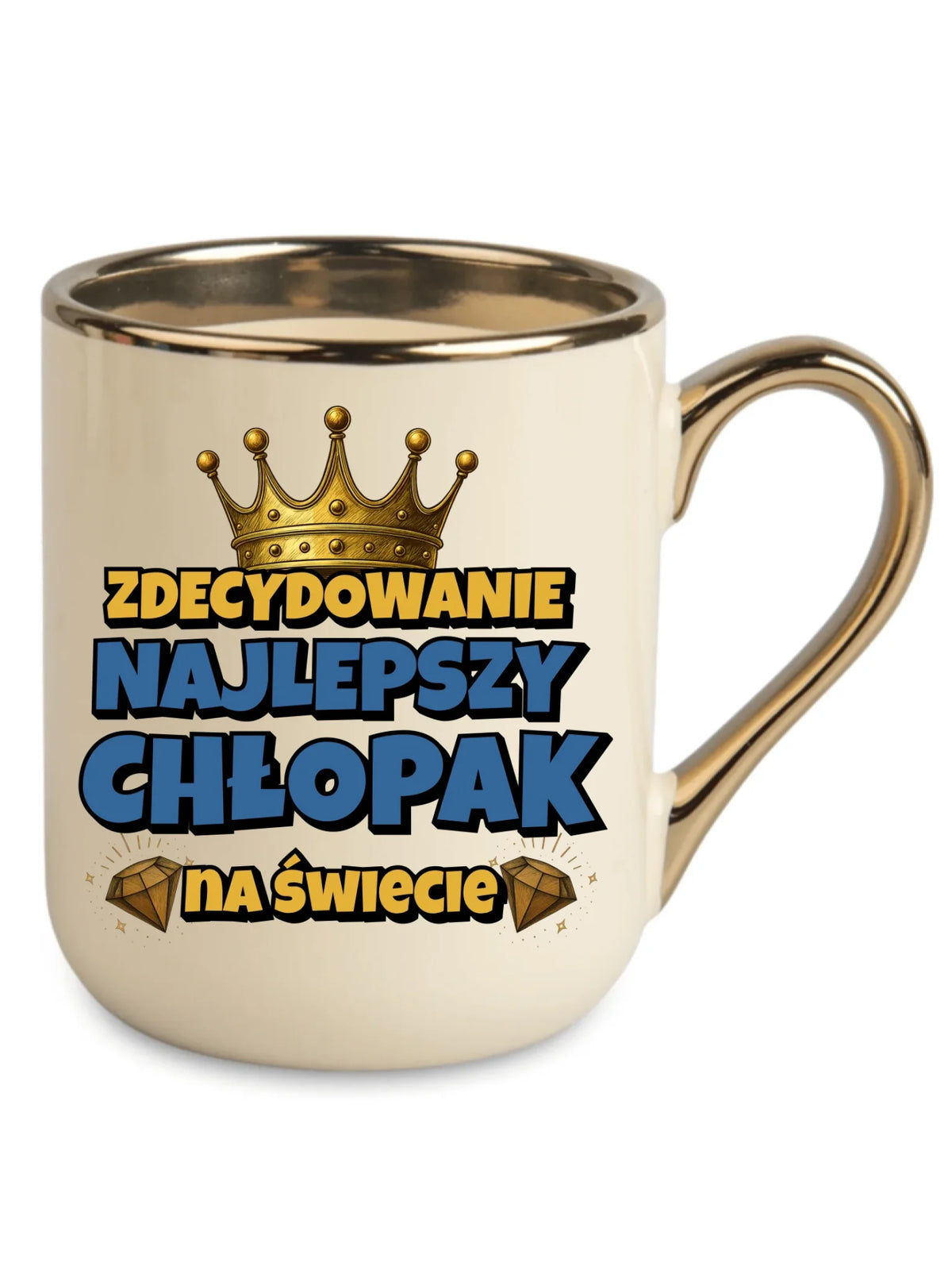 Kubek elegant - Prezent na Dzień Chłopaka - Najlepszy chłopak DCH21