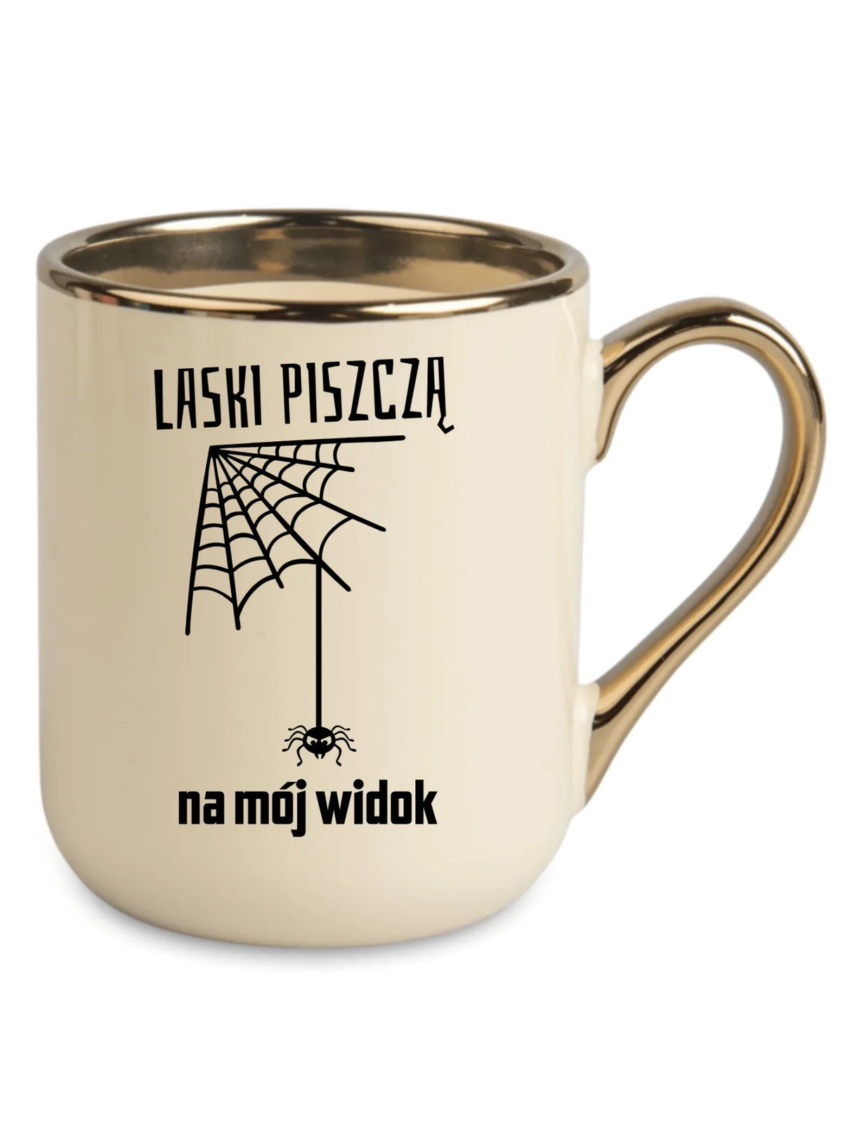 Kubek elegant - prezent dla chłopaka - Laski piszczą na mój widok DCH13