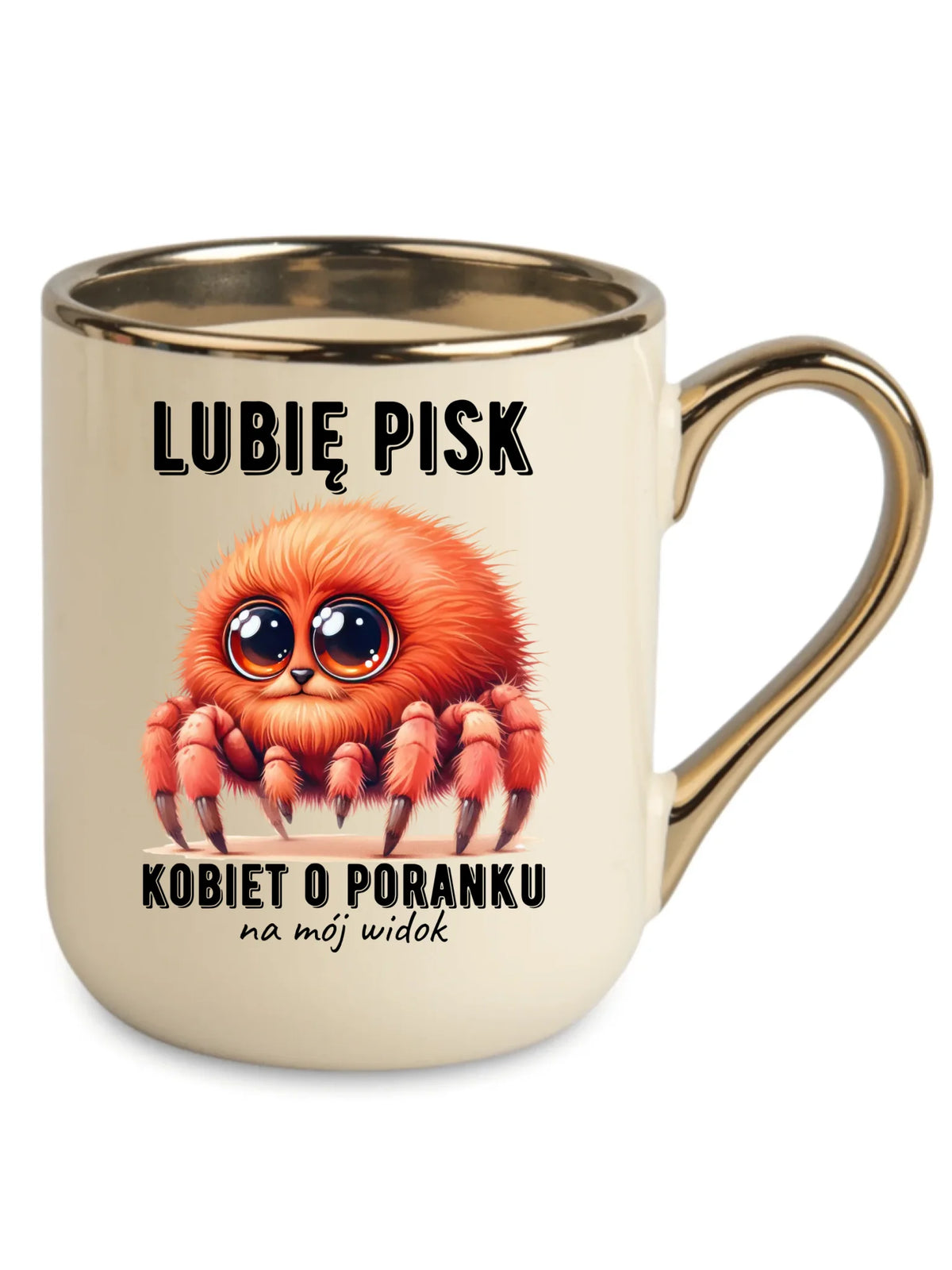 Kubek elegant - prezent dla chłopaka - Lubię pisk kobiet DCH14