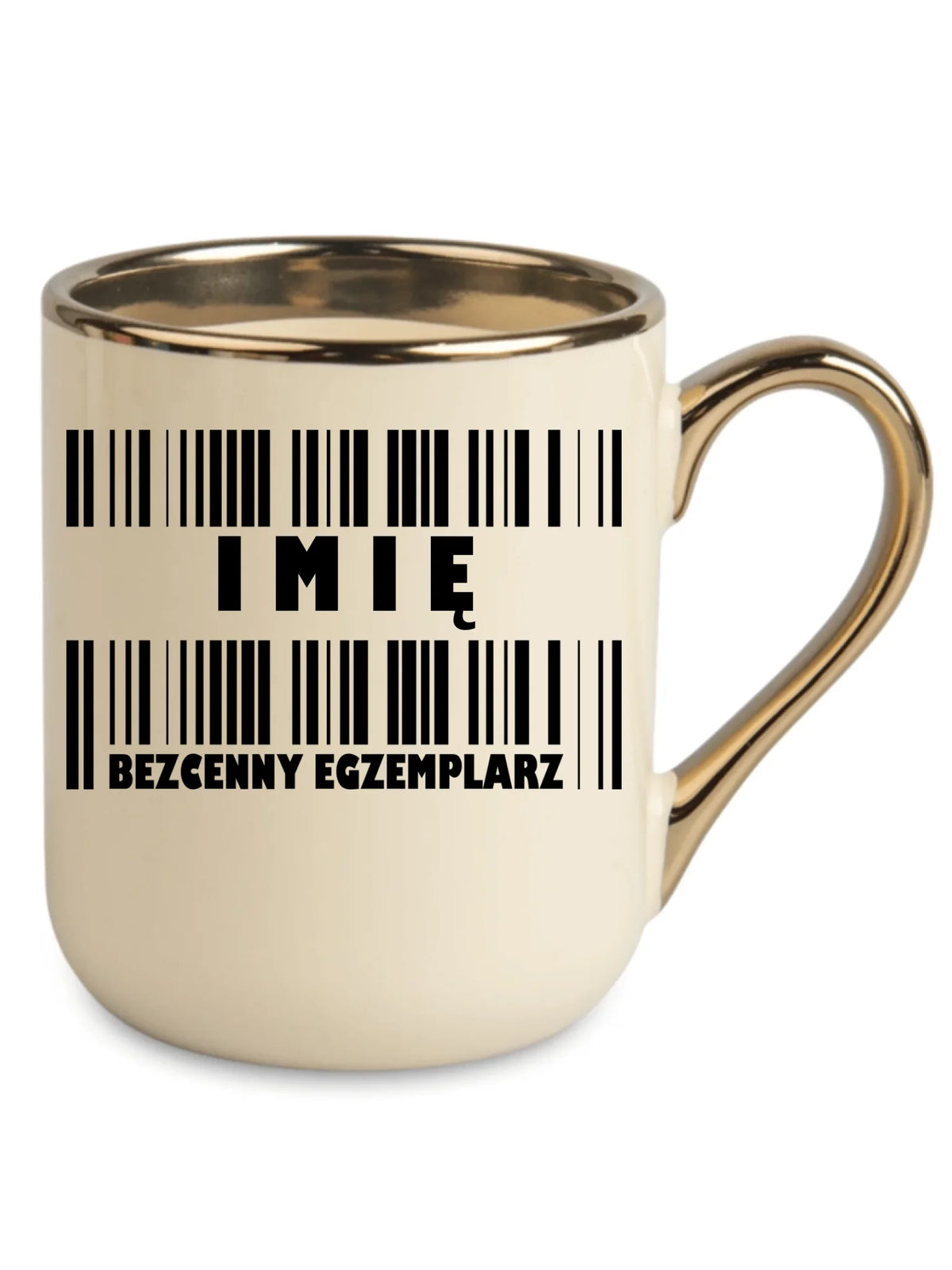 Kubek elegant - Bezcenny egzemplarz prezent dla niego - personalizowany DCH07
