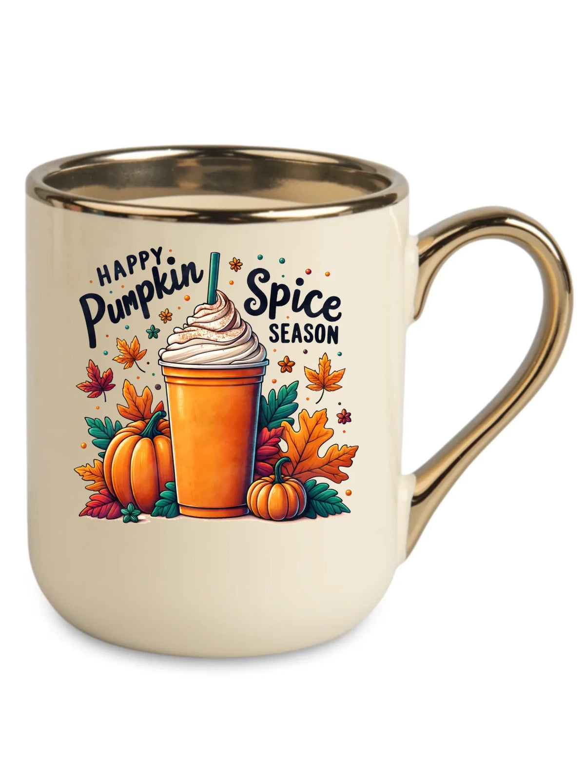 Kubek elegant jesienny - Pumpkin Spice - kawa dyniowa JS02