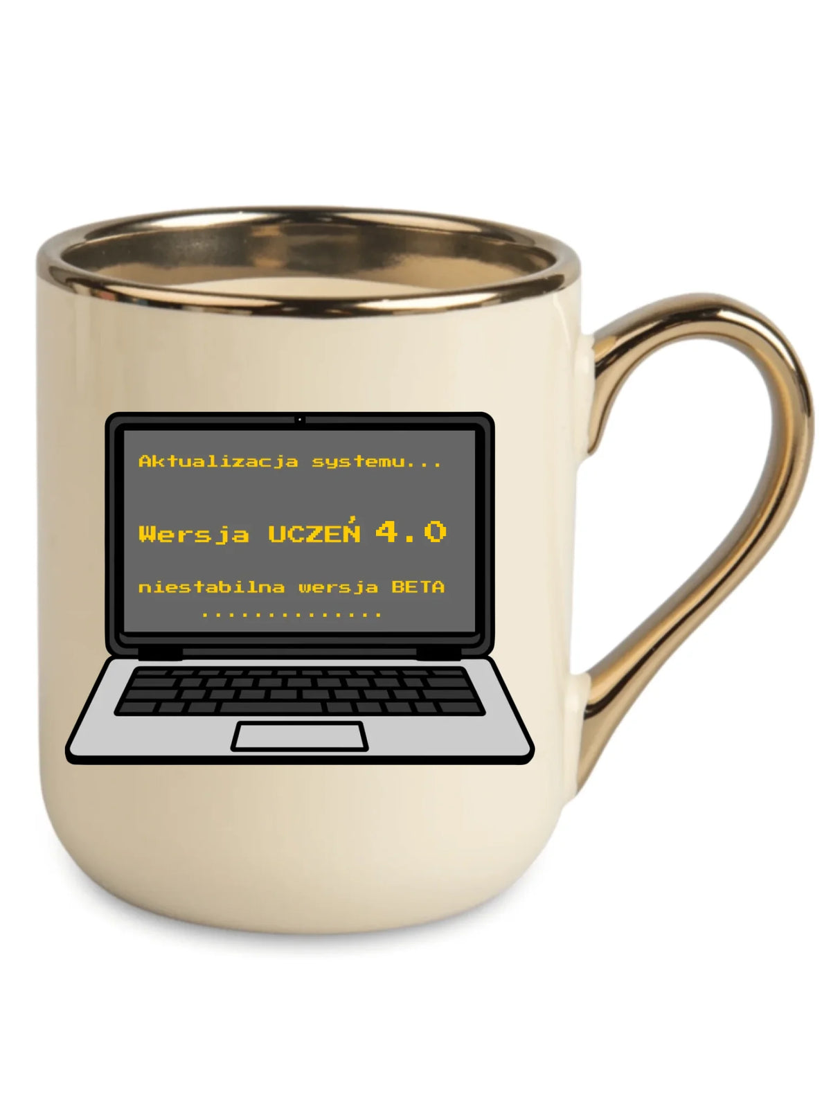 Kubek elegant dla ucznia - Aktualizacja systemu - powrót do szkoły - personalizowany SZ16