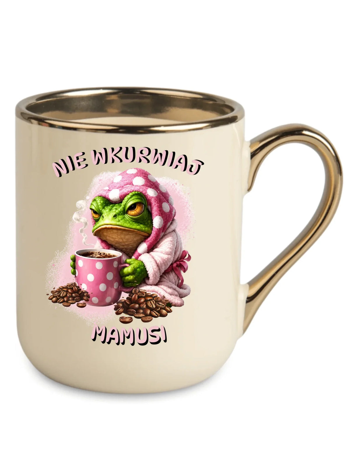 Kubek elegant dla mamy - Nie wku*wiaj mamusi - bez cenzury DM49