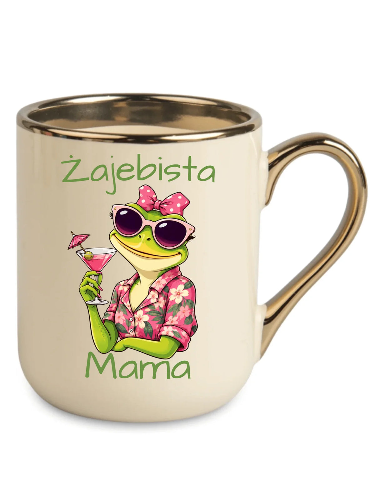 Kubek elegant dla mamy - Żajebista Mama DM47