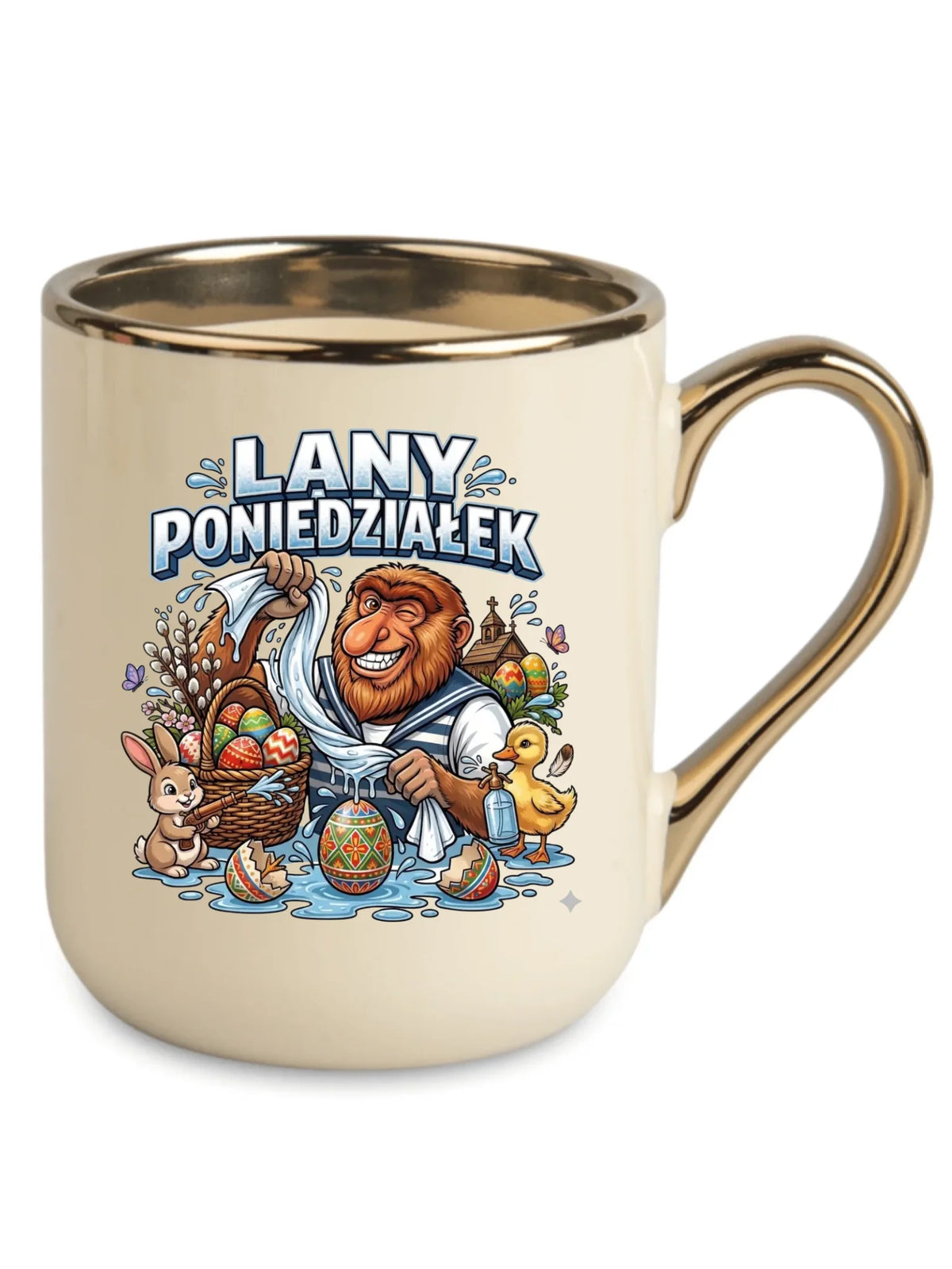 Kubek elegant wielkanocny - Lany poniedziałek Janusz Nosacz WN38