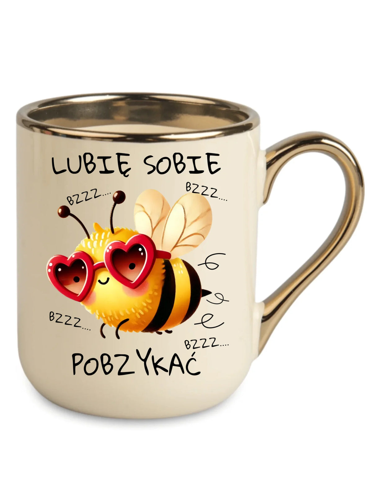 Kubek elegant - Lubię sobie pobzykać W51