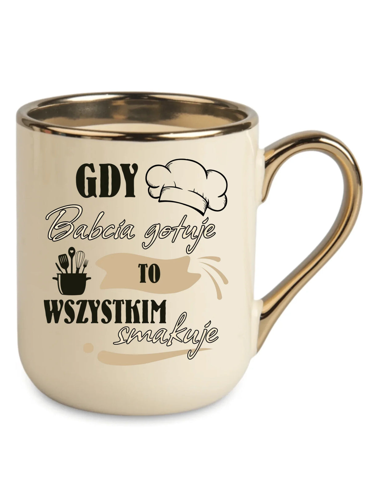 Kubek elegant dla babci - Gdy babcia gotuje to wszystkim smakuje B36
