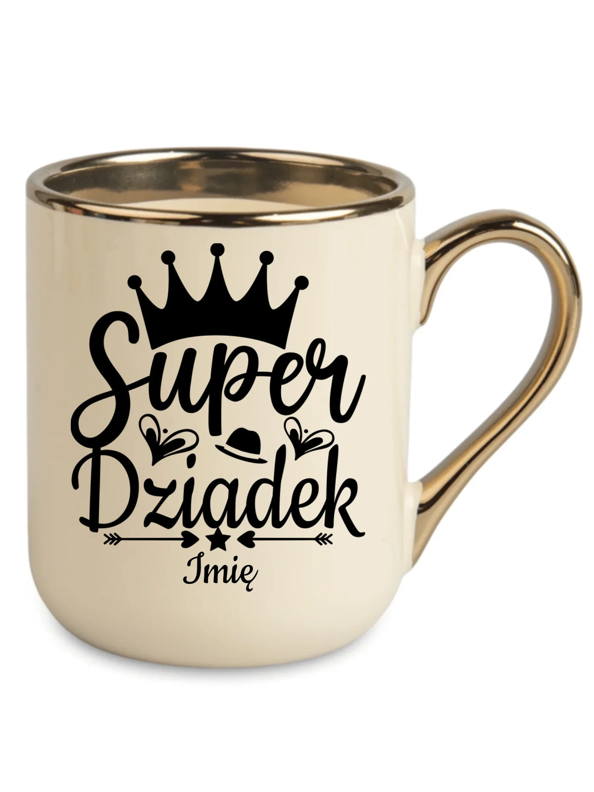 Kubek elegant dla dziadka - Super Dziadek - personalizowany D03